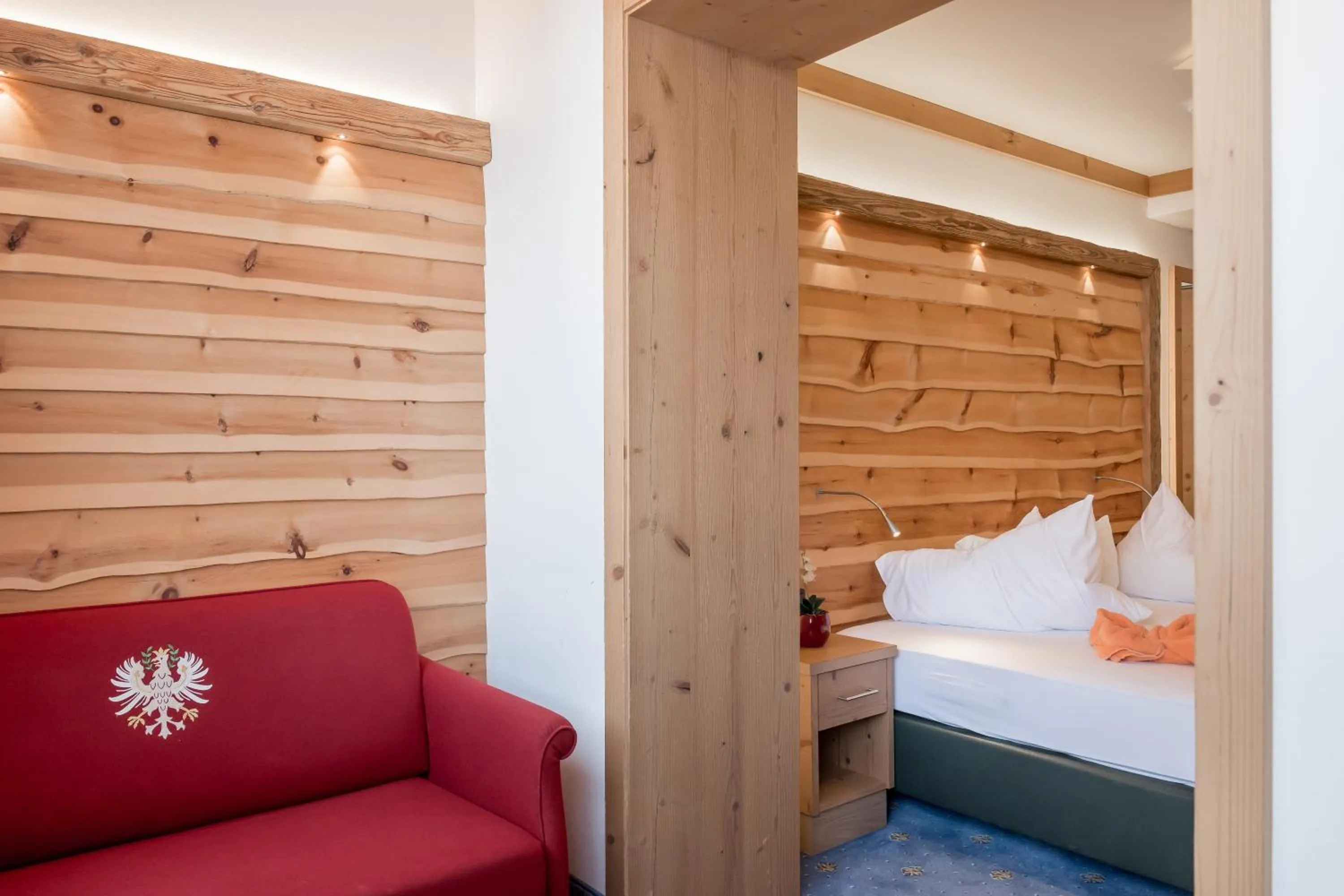 Bed in Das Kaltschmid - Familotel Tirol