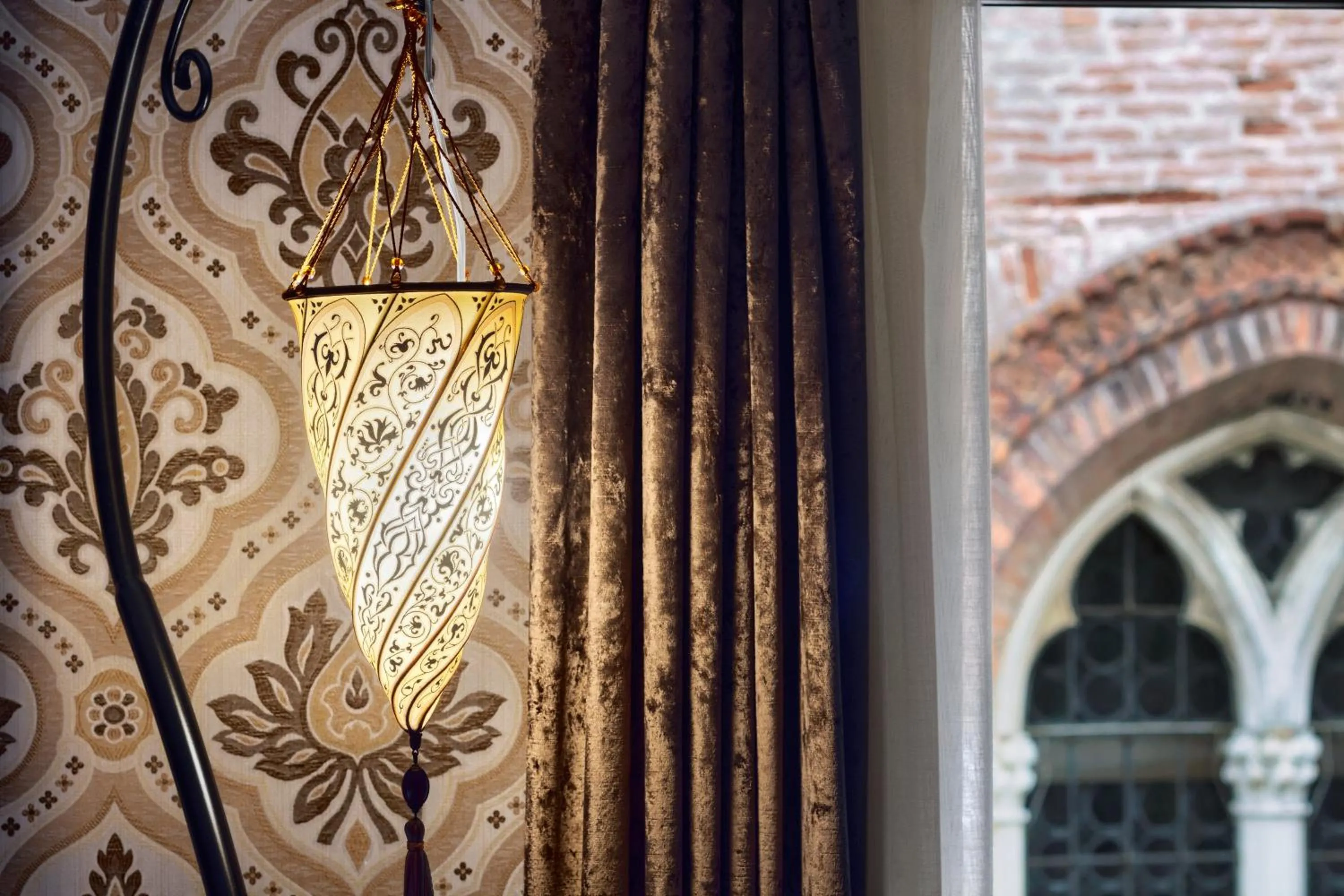 Decorative detail in B&B Bloom Settimo Cielo