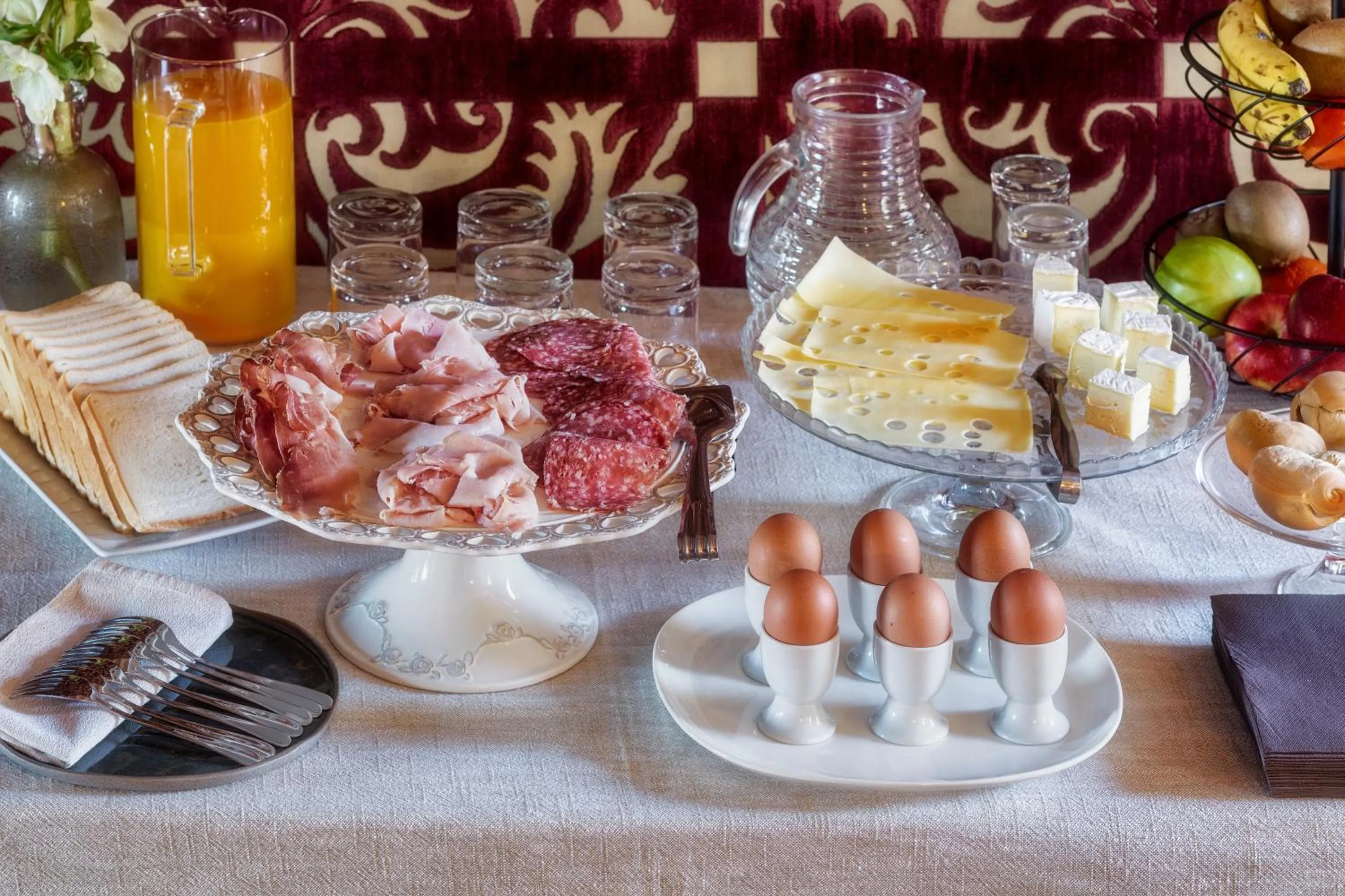 Breakfast in B&B Bloom Settimo Cielo