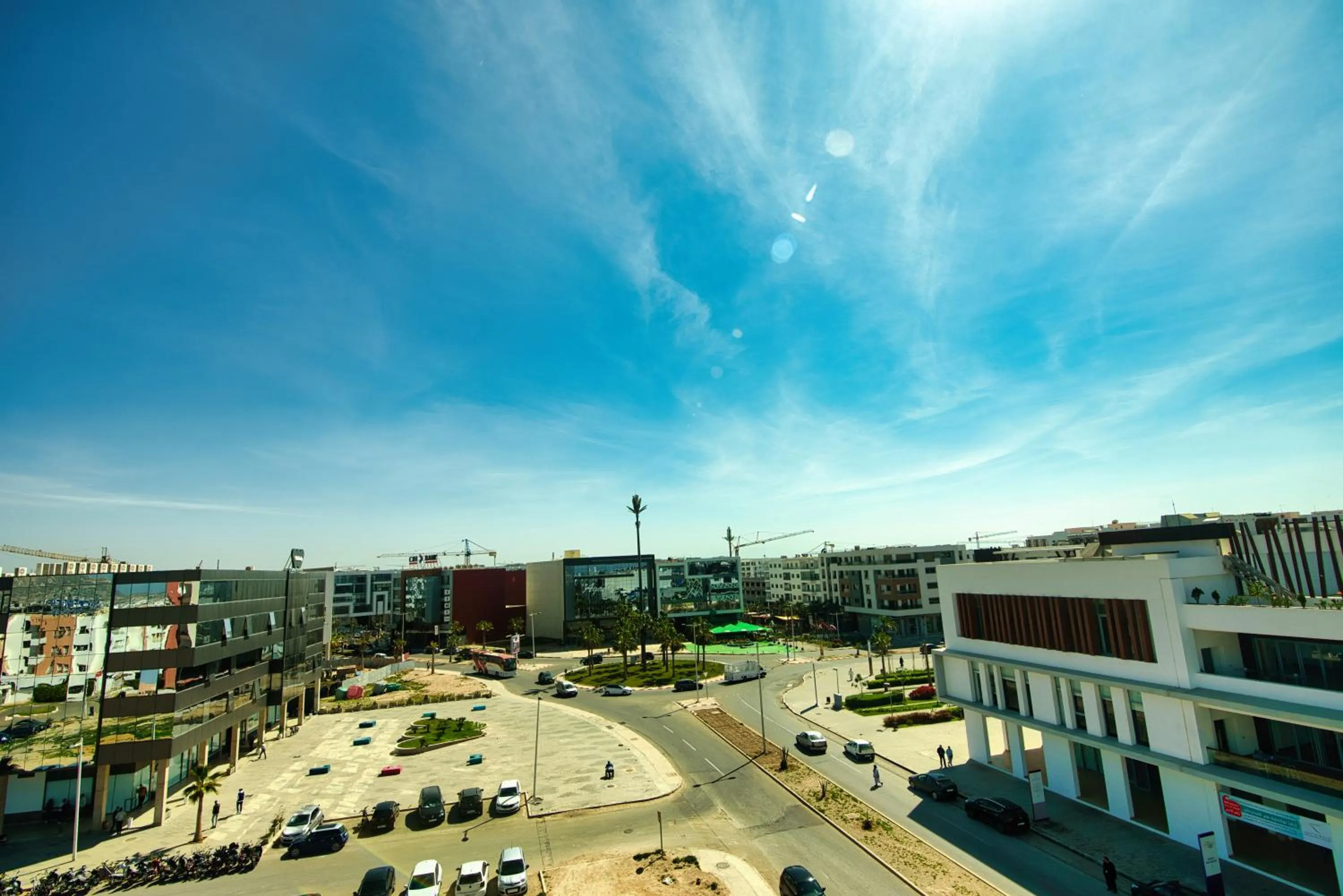 City view in Appart Hôtel Founty Beach
