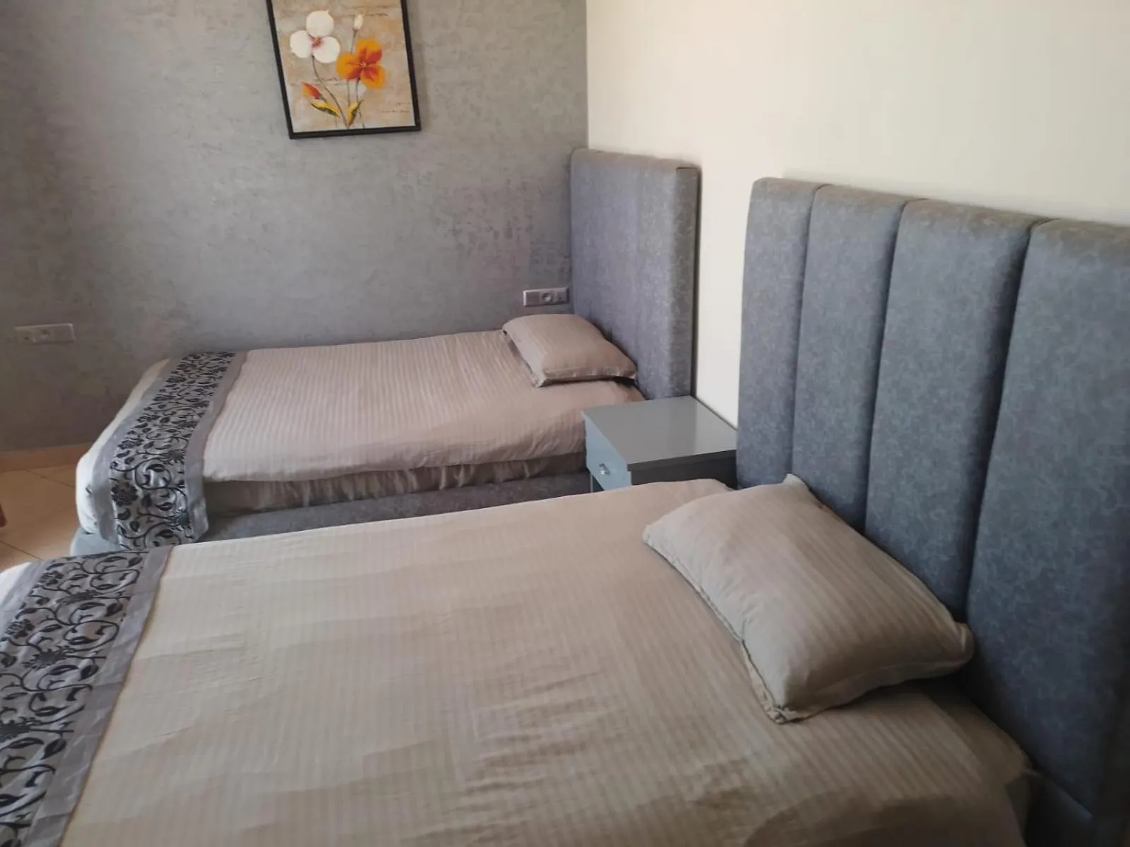 Bed in Appart Hôtel Founty Beach