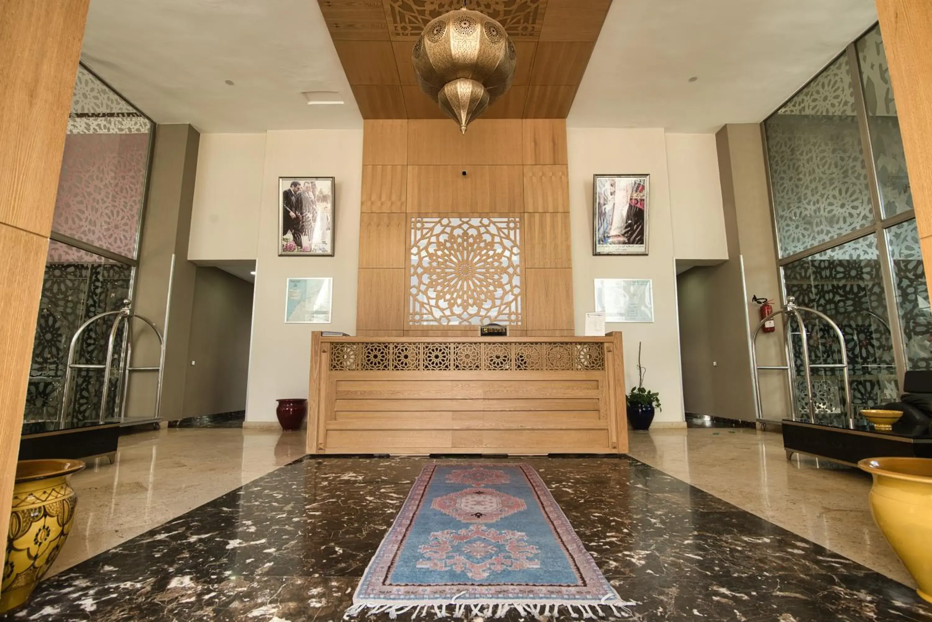 Lobby or reception in Appart Hôtel Founty Beach Lobby or reception in Appart Hôtel Founty Beach