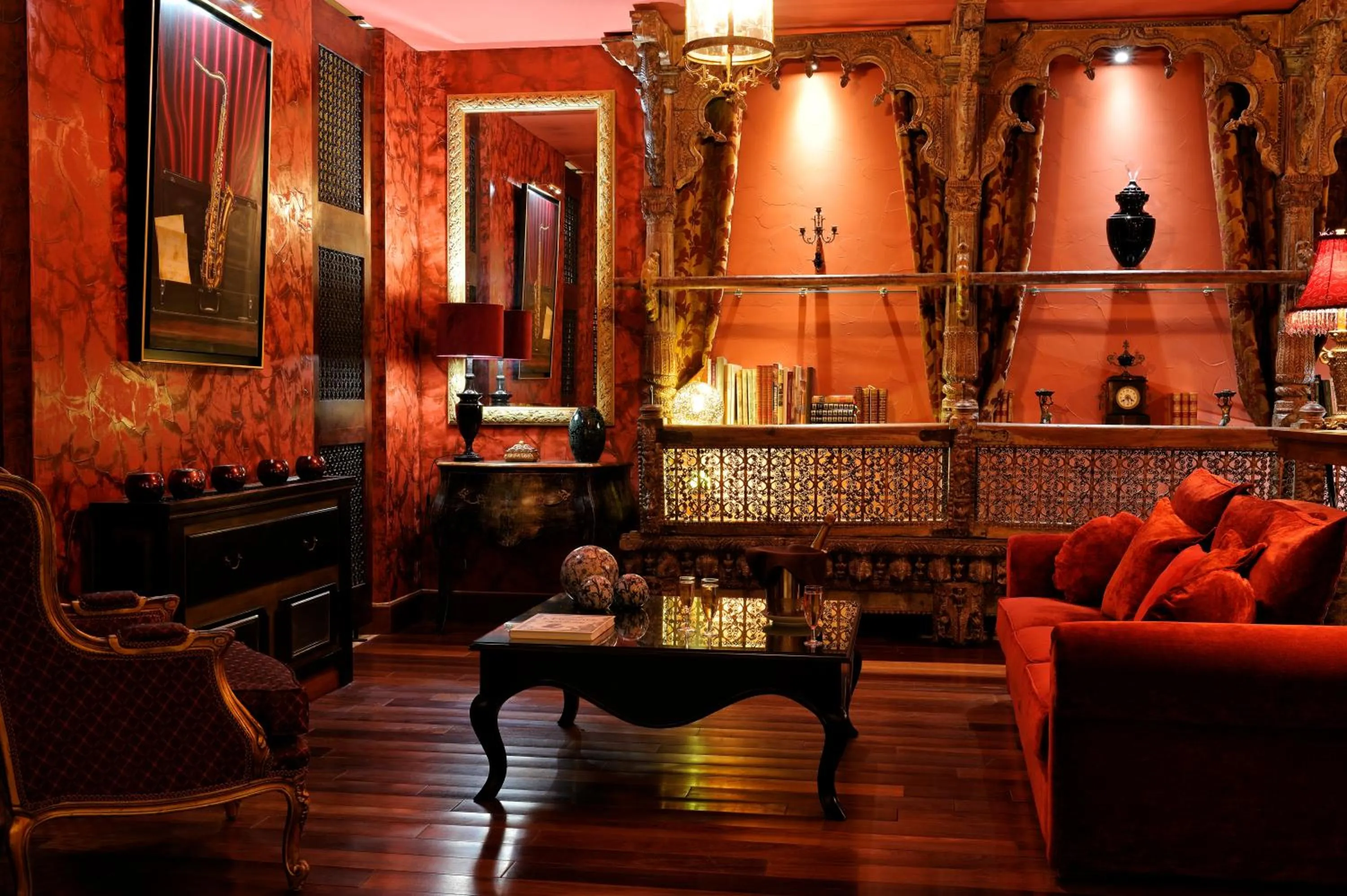 Living room in Hôtel Demeure Loredana