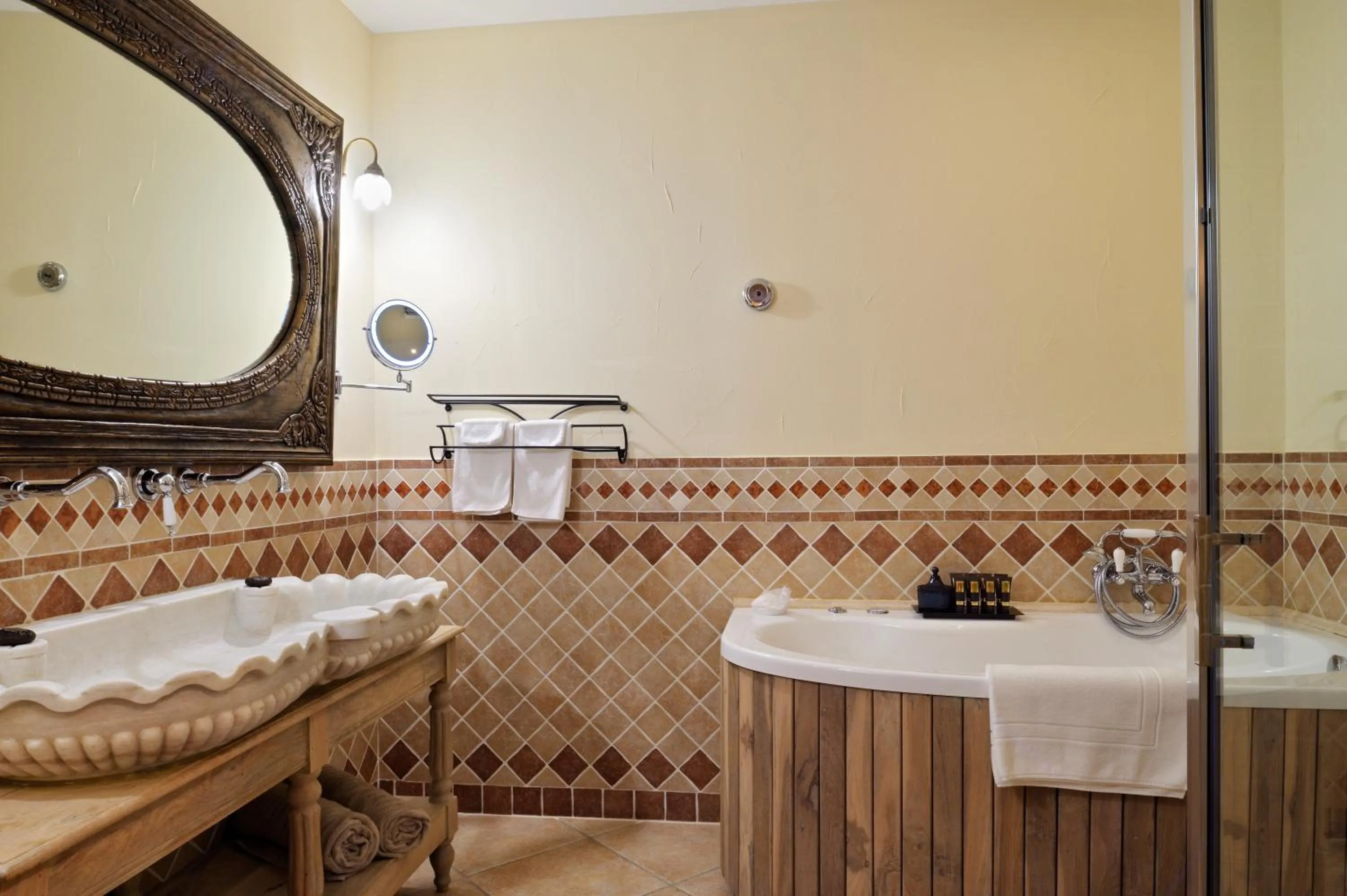 Bathroom in Hôtel Demeure Loredana