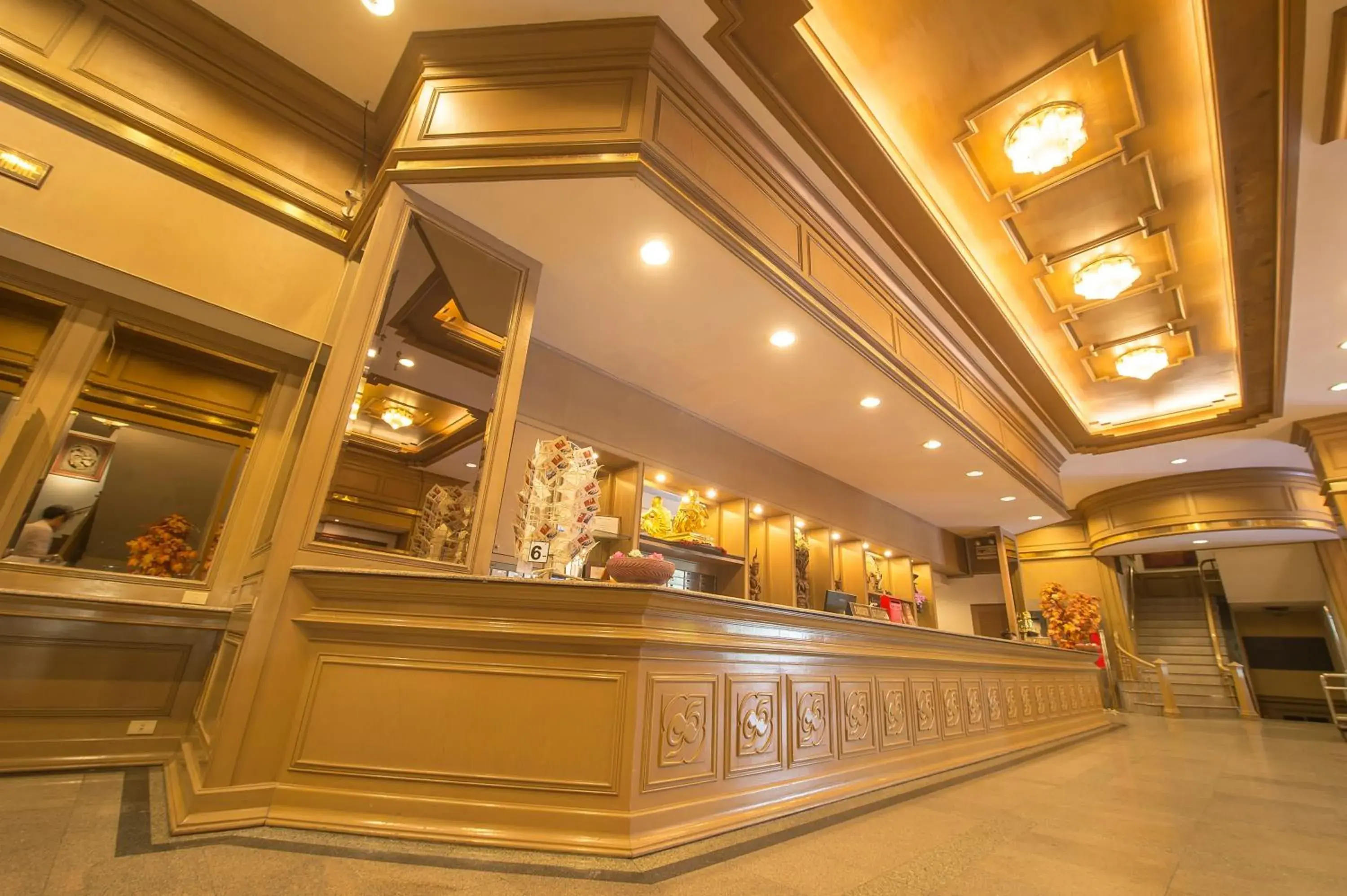 Lobby or reception in City Beach Resort Lobby or reception in City Beach Resort