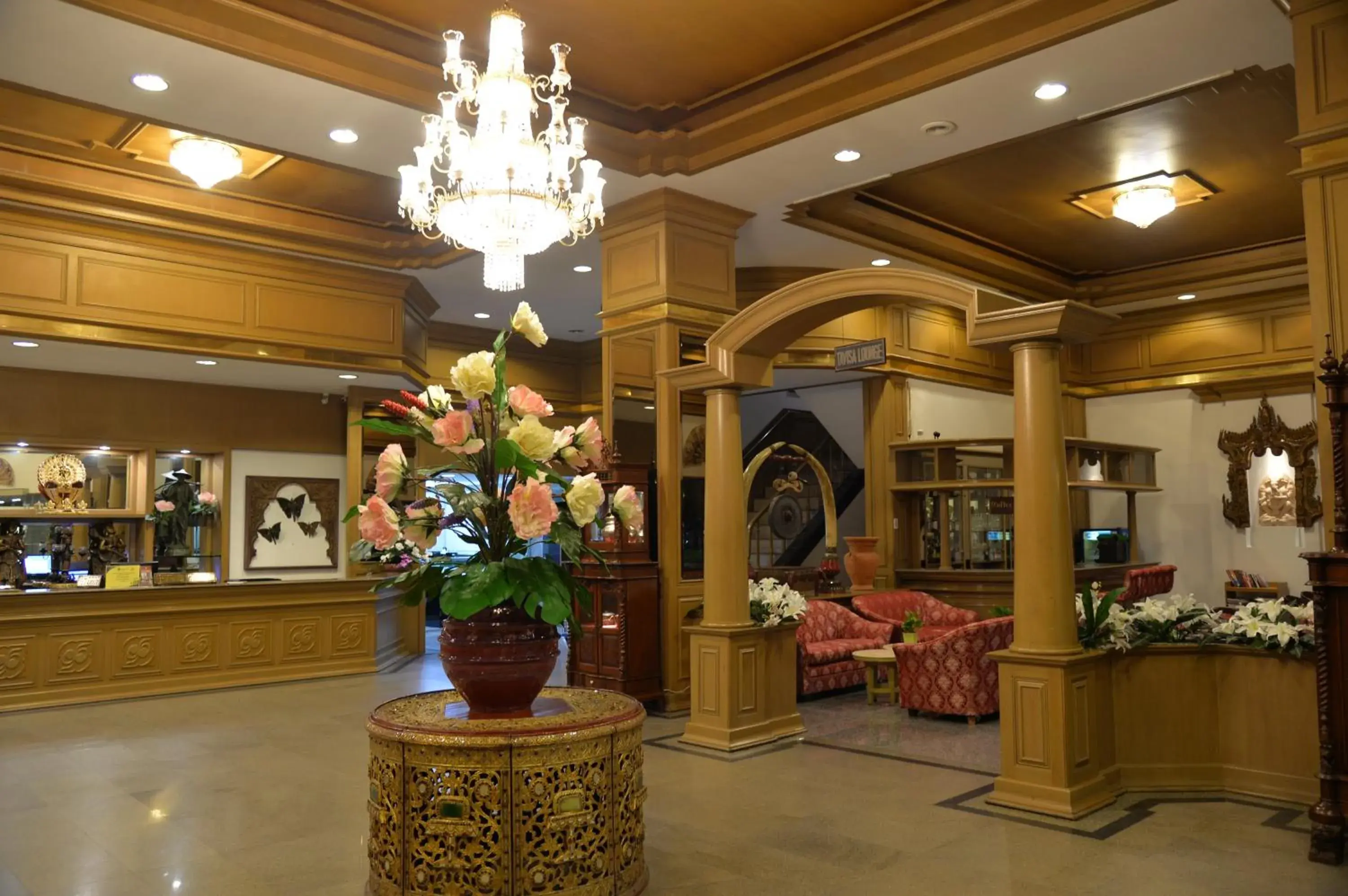 Lobby or reception in City Beach Resort Lobby or reception in City Beach Resort