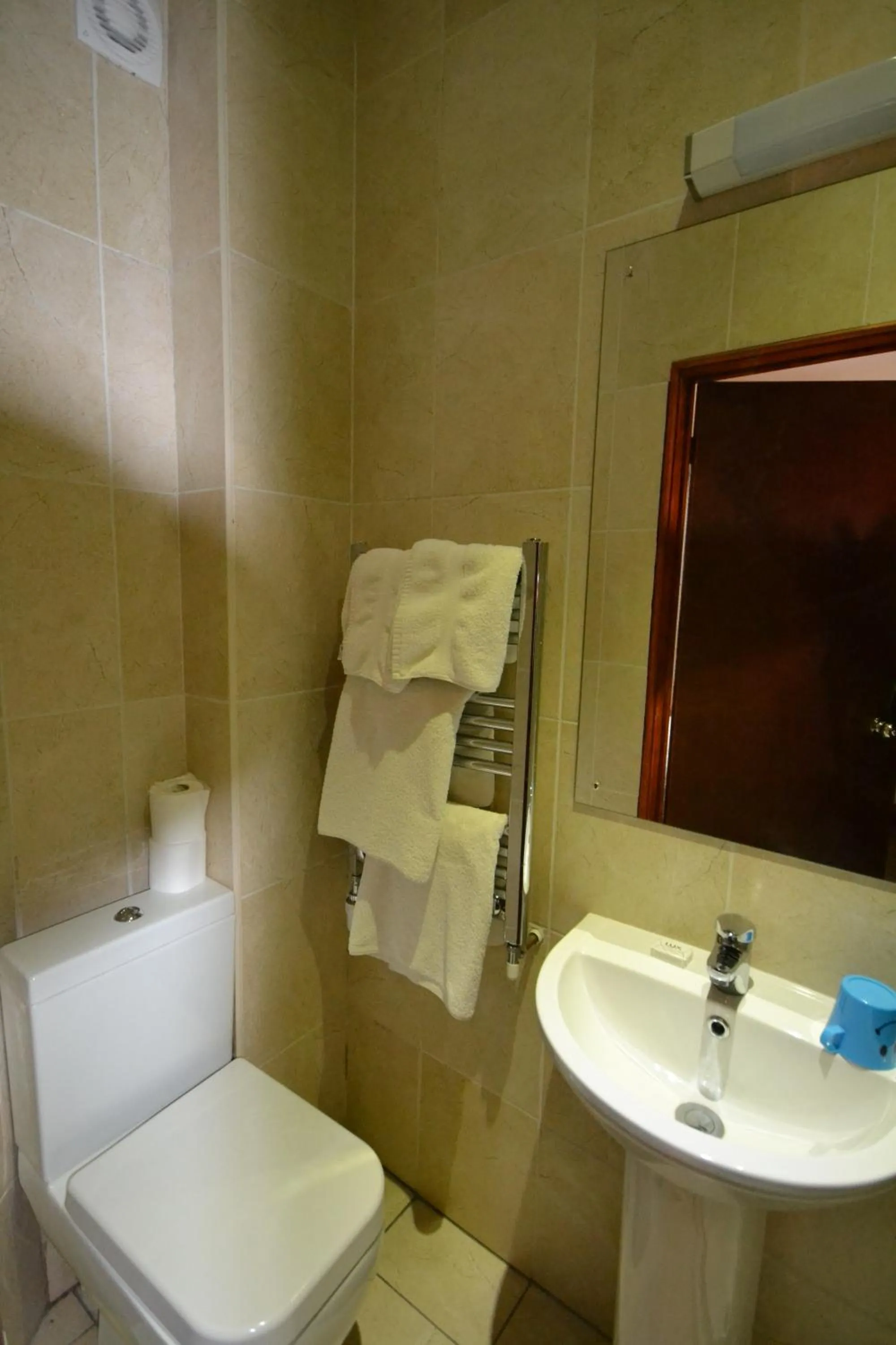 Toilet in Airport Guest House