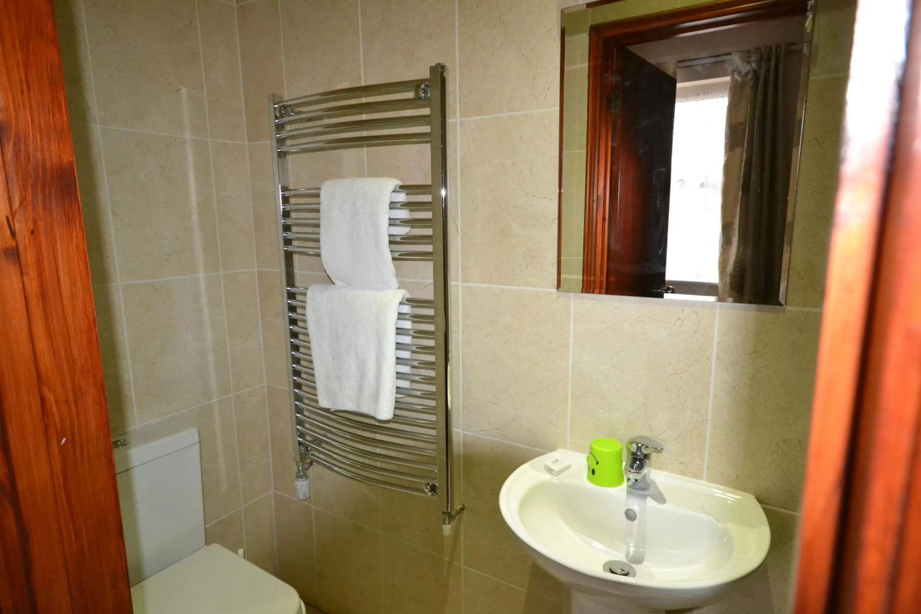 Toilet in Airport Guest House