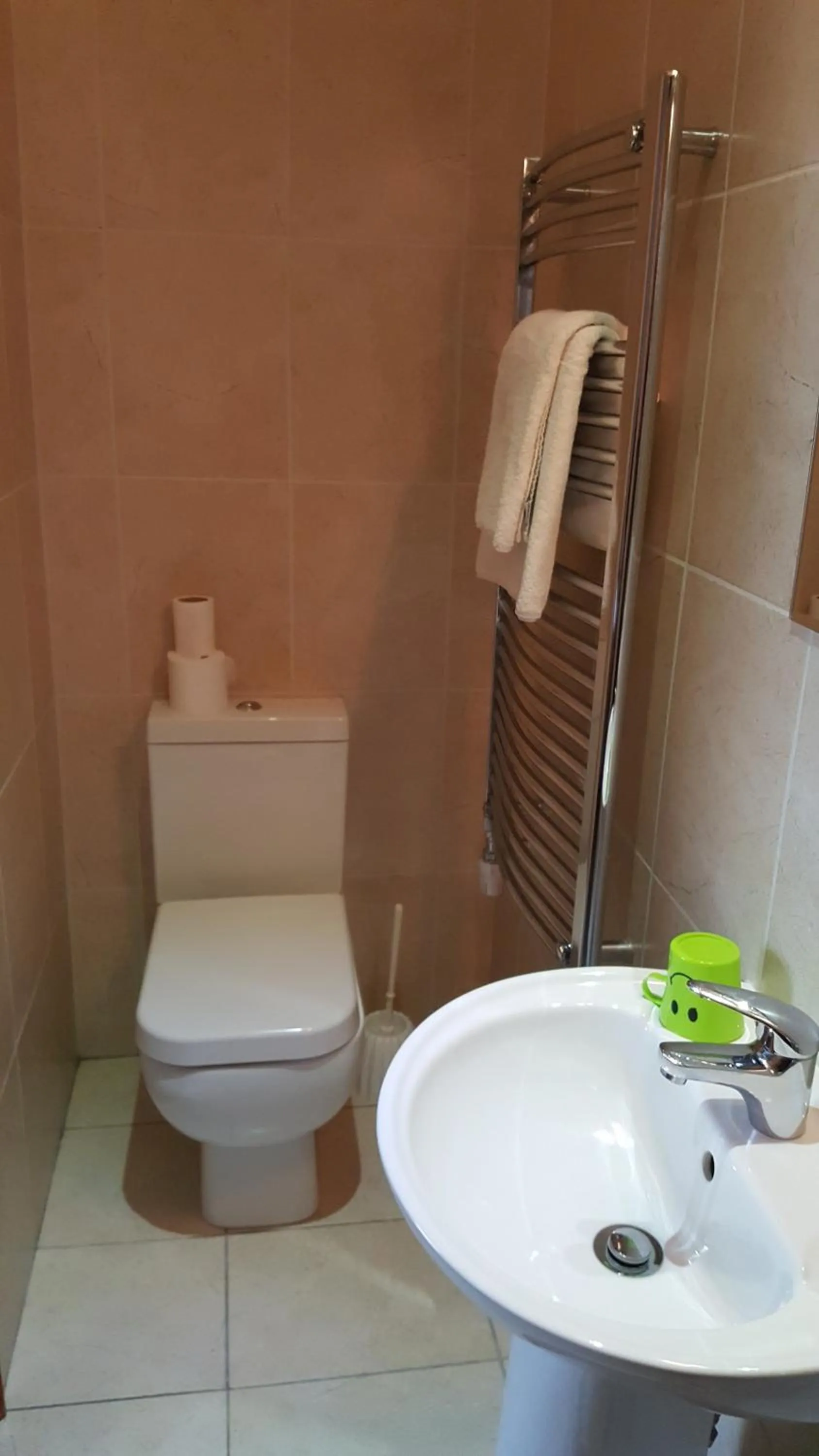 Toilet in Airport Guest House