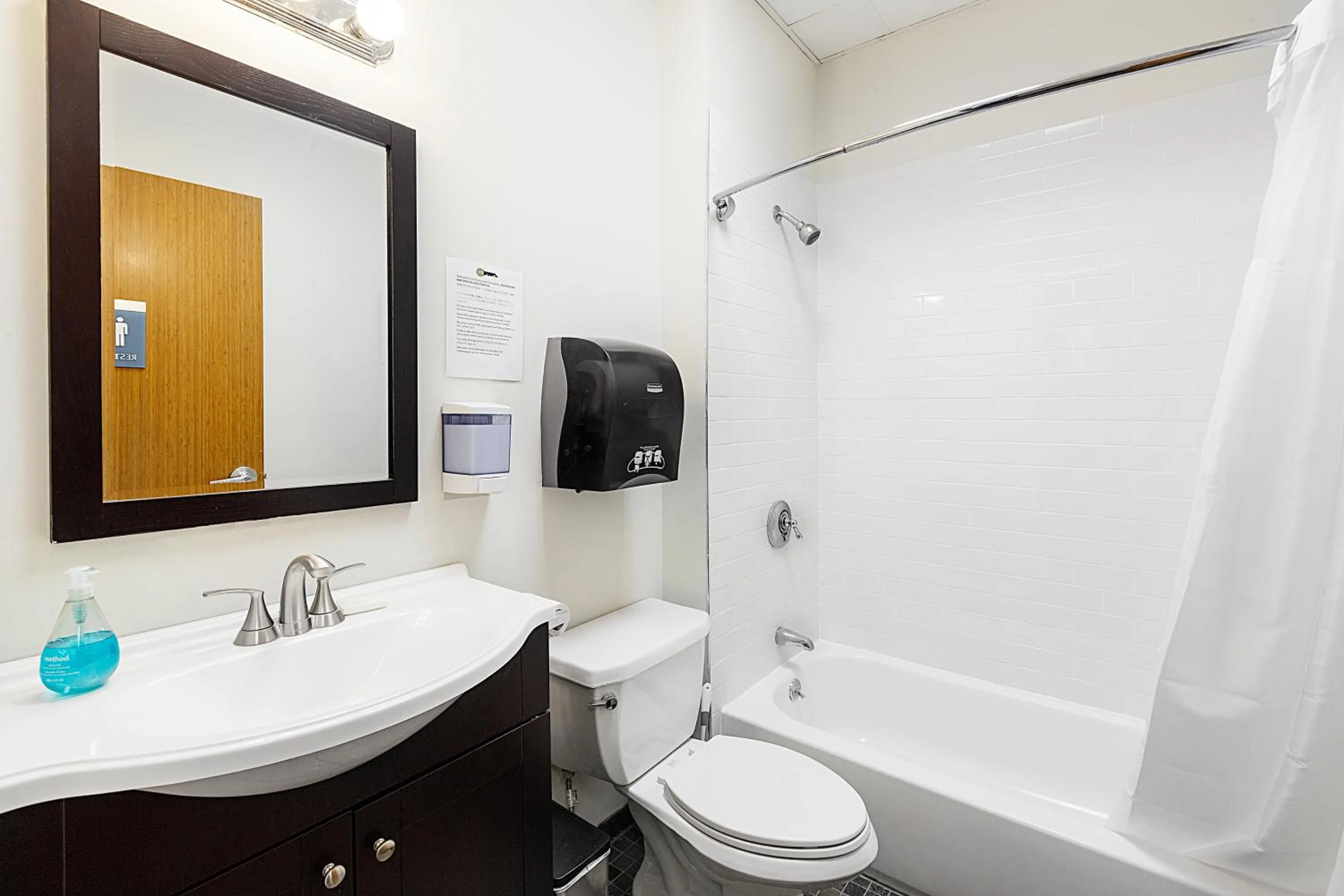 Shower in Temple Place Suites