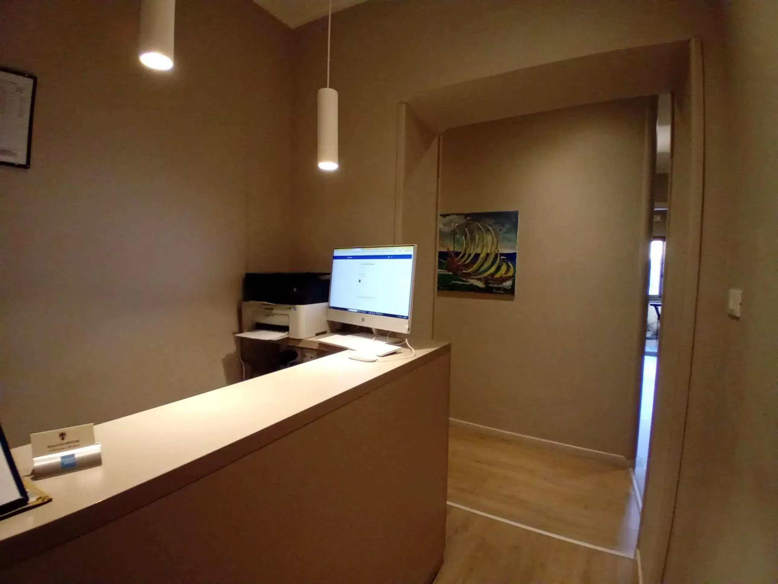 Lobby or reception in Hotel Giappone Lobby or reception in Hotel Giappone