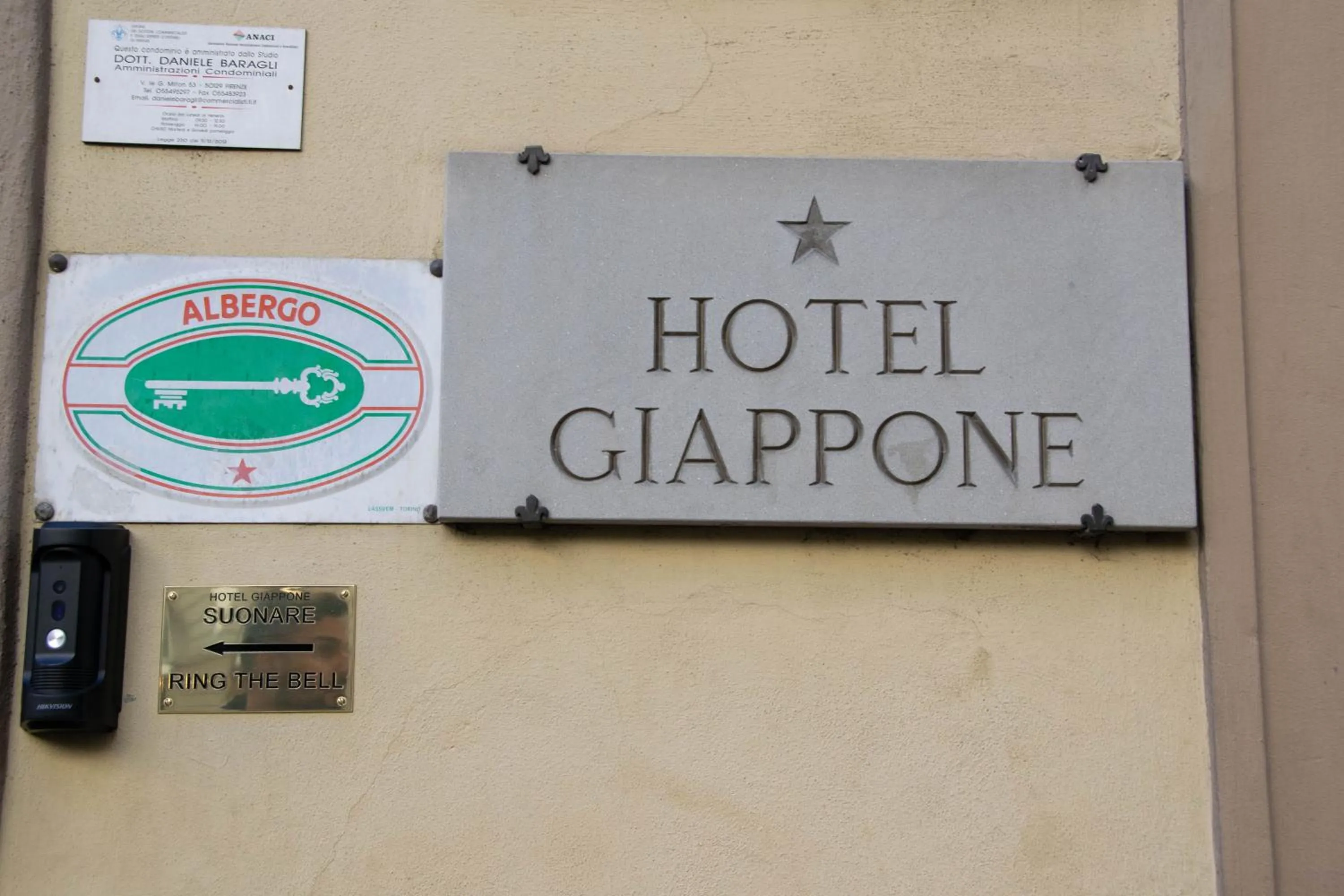 Property logo or sign in Hotel Giappone