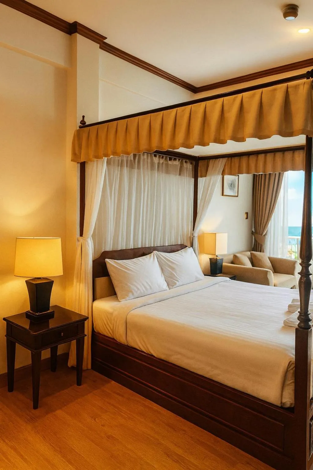 Bed in Orchid Hotel and Spa Kalim Bay