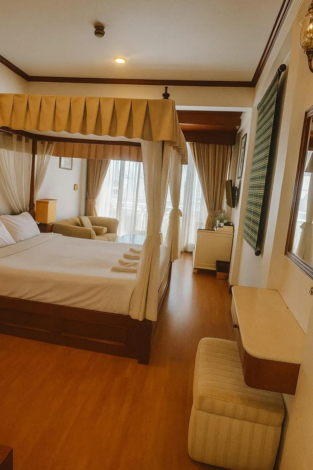 Bed in Orchid Hotel and Spa Kalim Bay