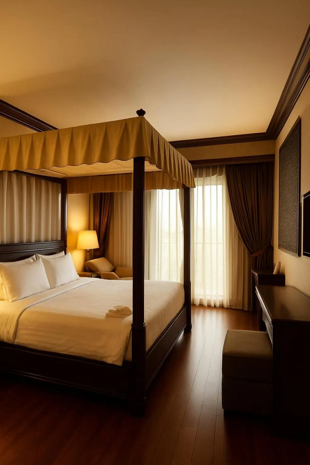 Bed in Orchid Hotel and Spa Kalim Bay