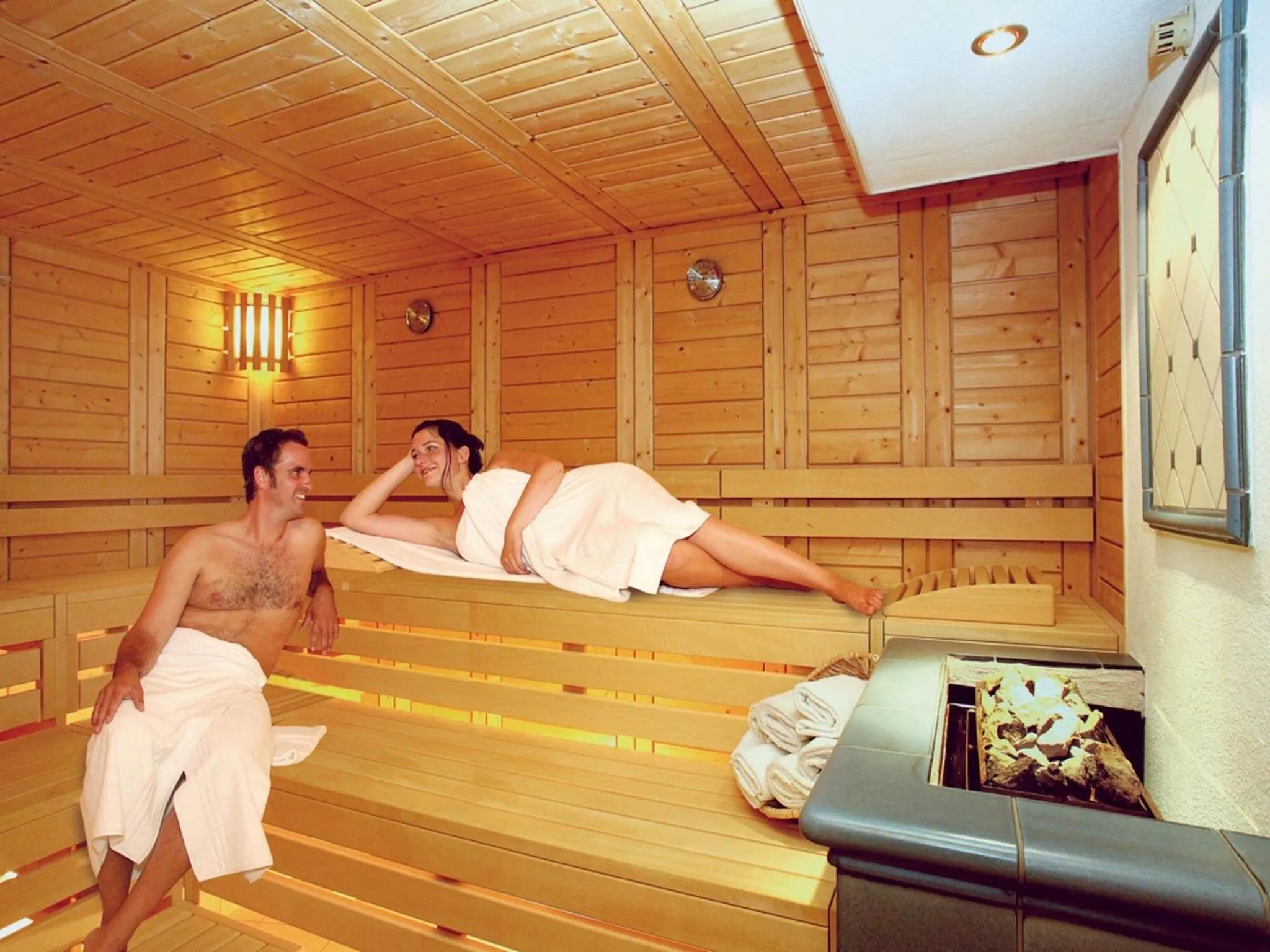 Sauna in Hotel Garni Rheinpracht