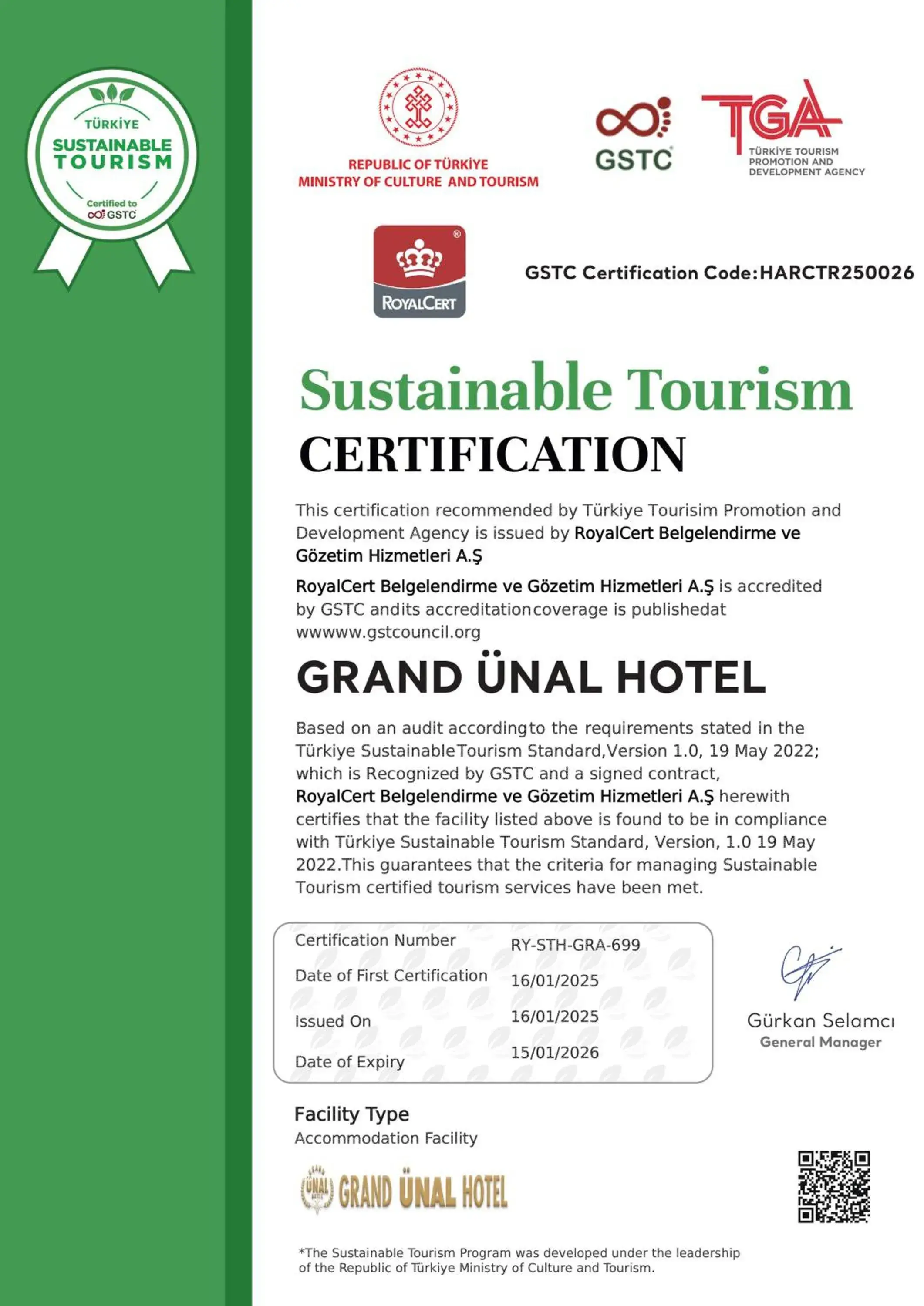 Property building in Grand Unal Hotel Property building in Grand Unal Hotel