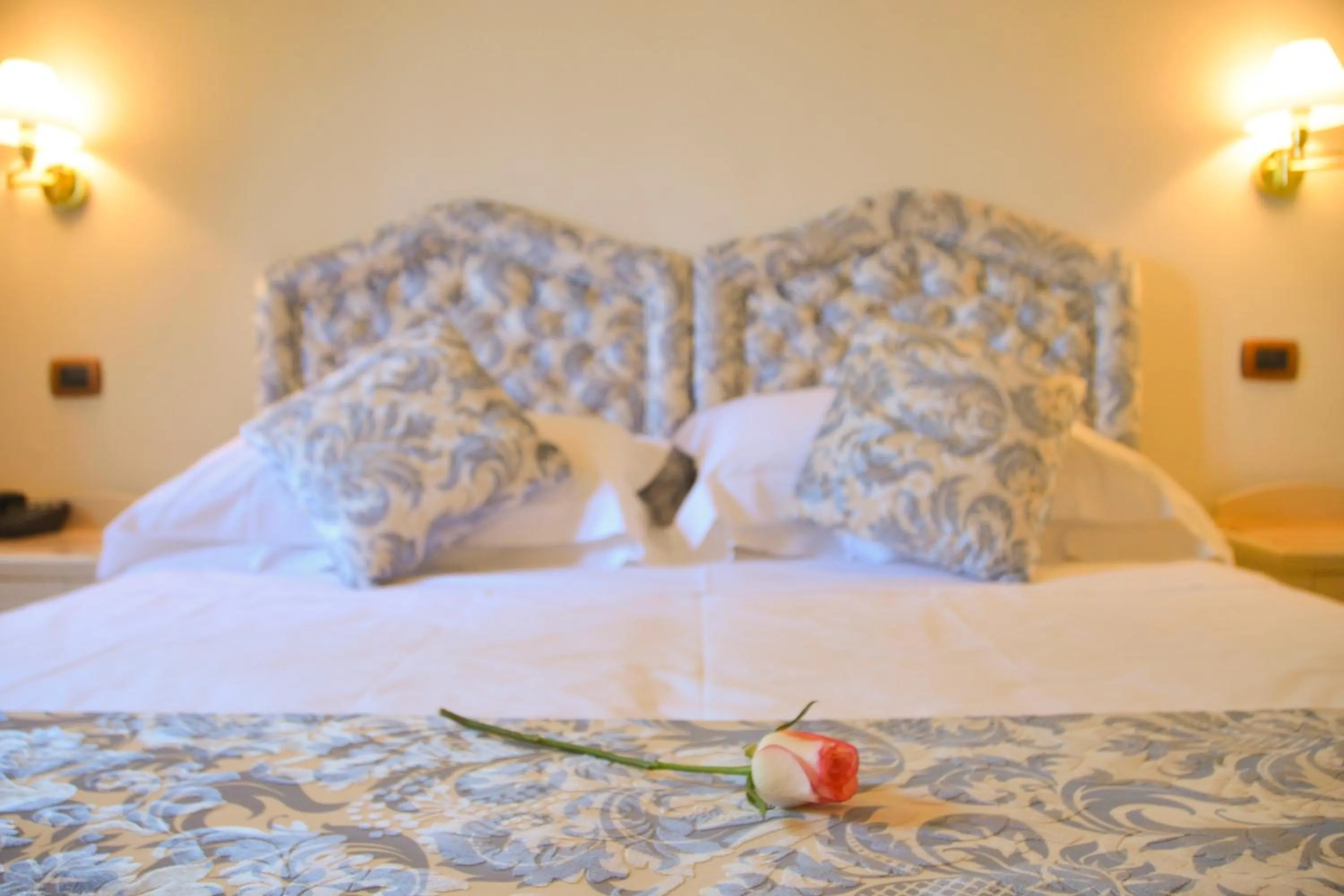 Bed in Hotel Foresteria Baglio Della Luna