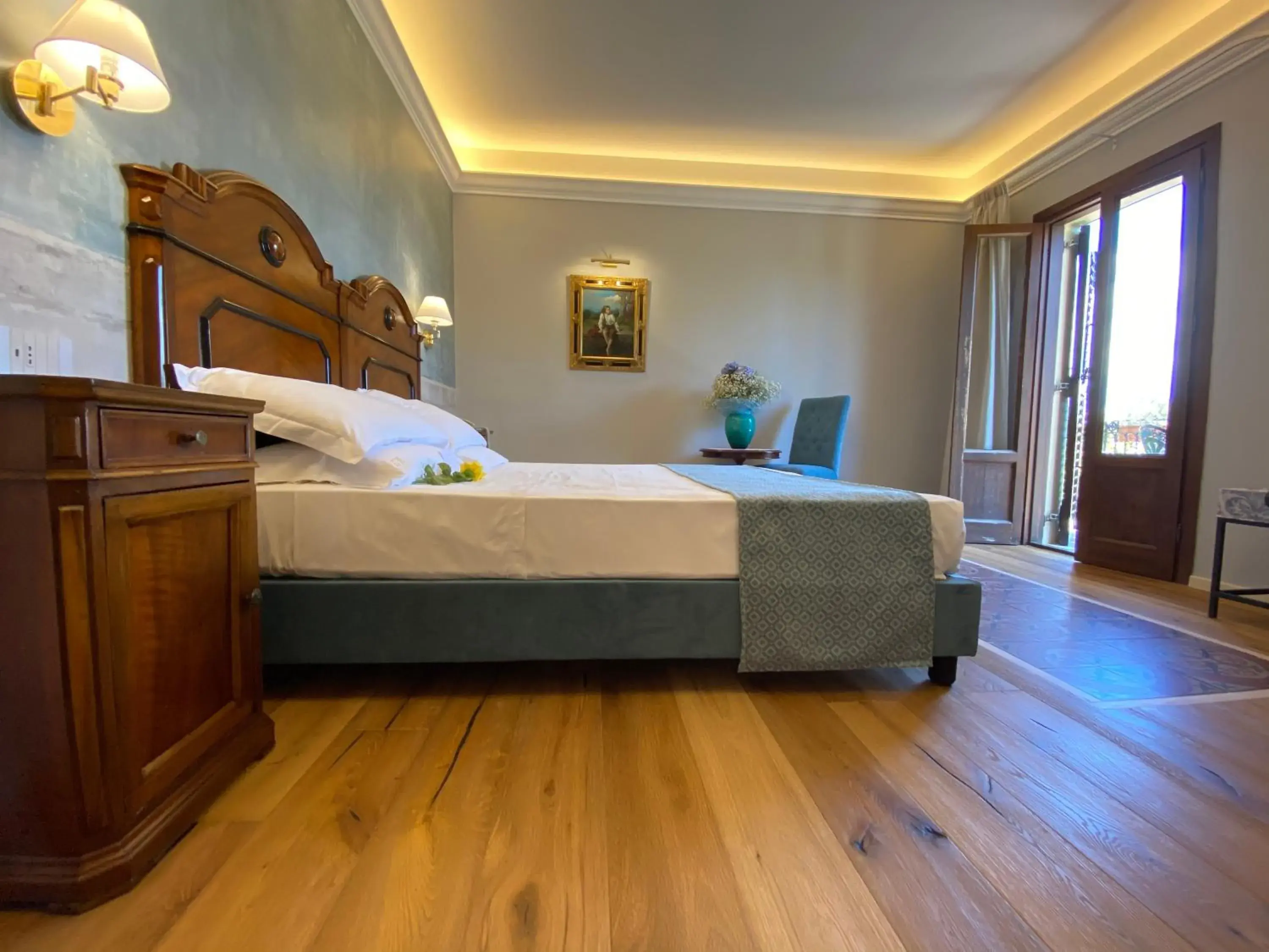 Bed in Hotel Foresteria Baglio Della Luna Bed in Hotel Foresteria Baglio Della Luna