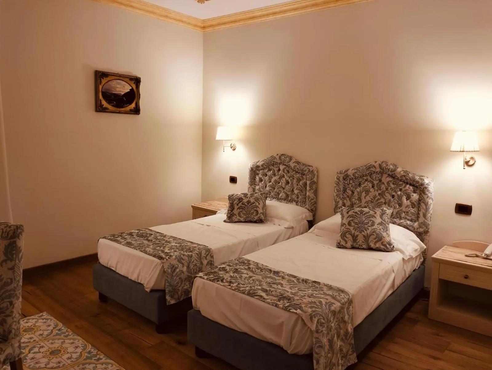 Bed in Hotel Foresteria Baglio Della Luna