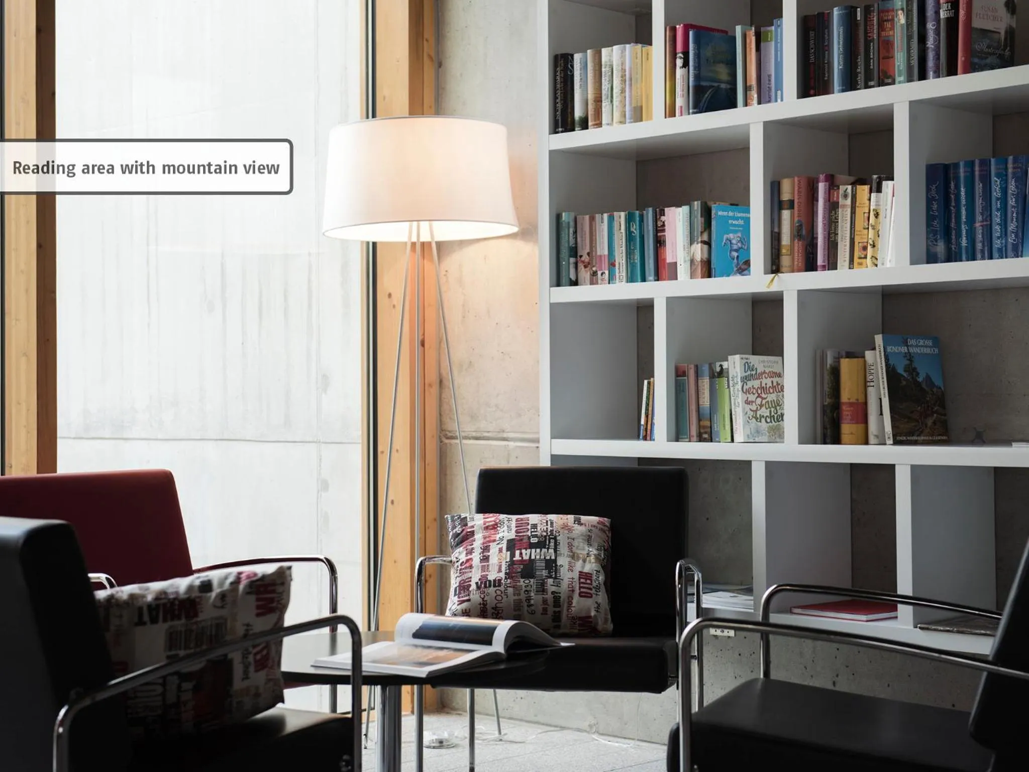 Library in All In One Hotel - Inn Lodge / Swiss Lodge