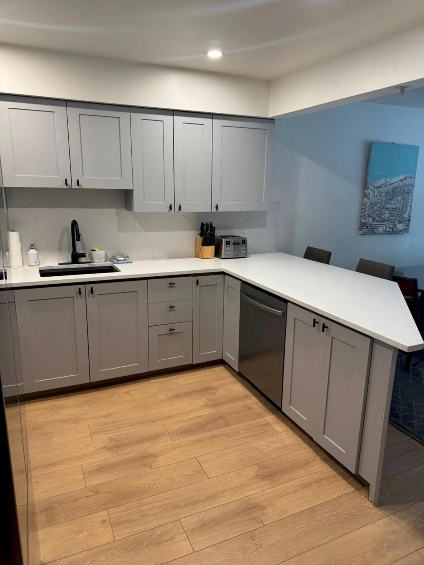 Kitchen or kitchenette in Powderhorn by Whistler Blackcomb Vacation Rentals