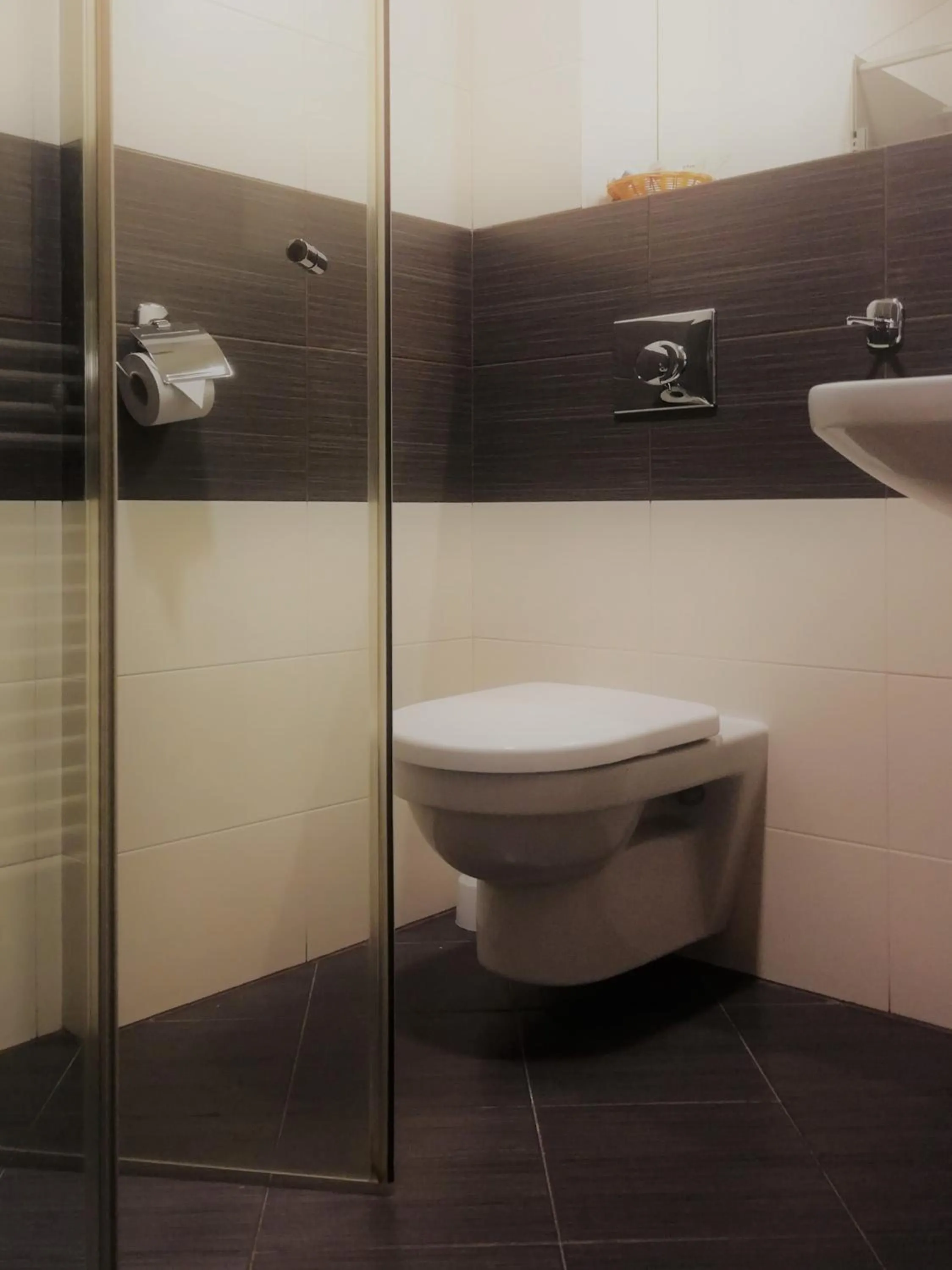 Shower in Hotelík Košice