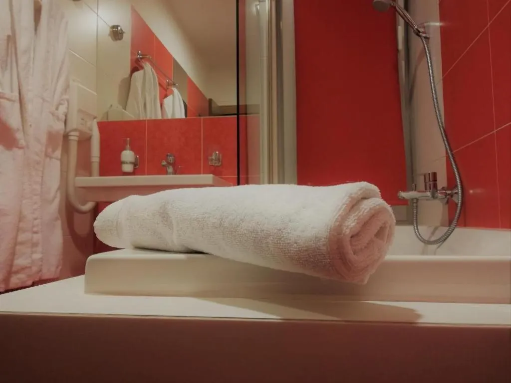 Bathroom in Hotelík Košice