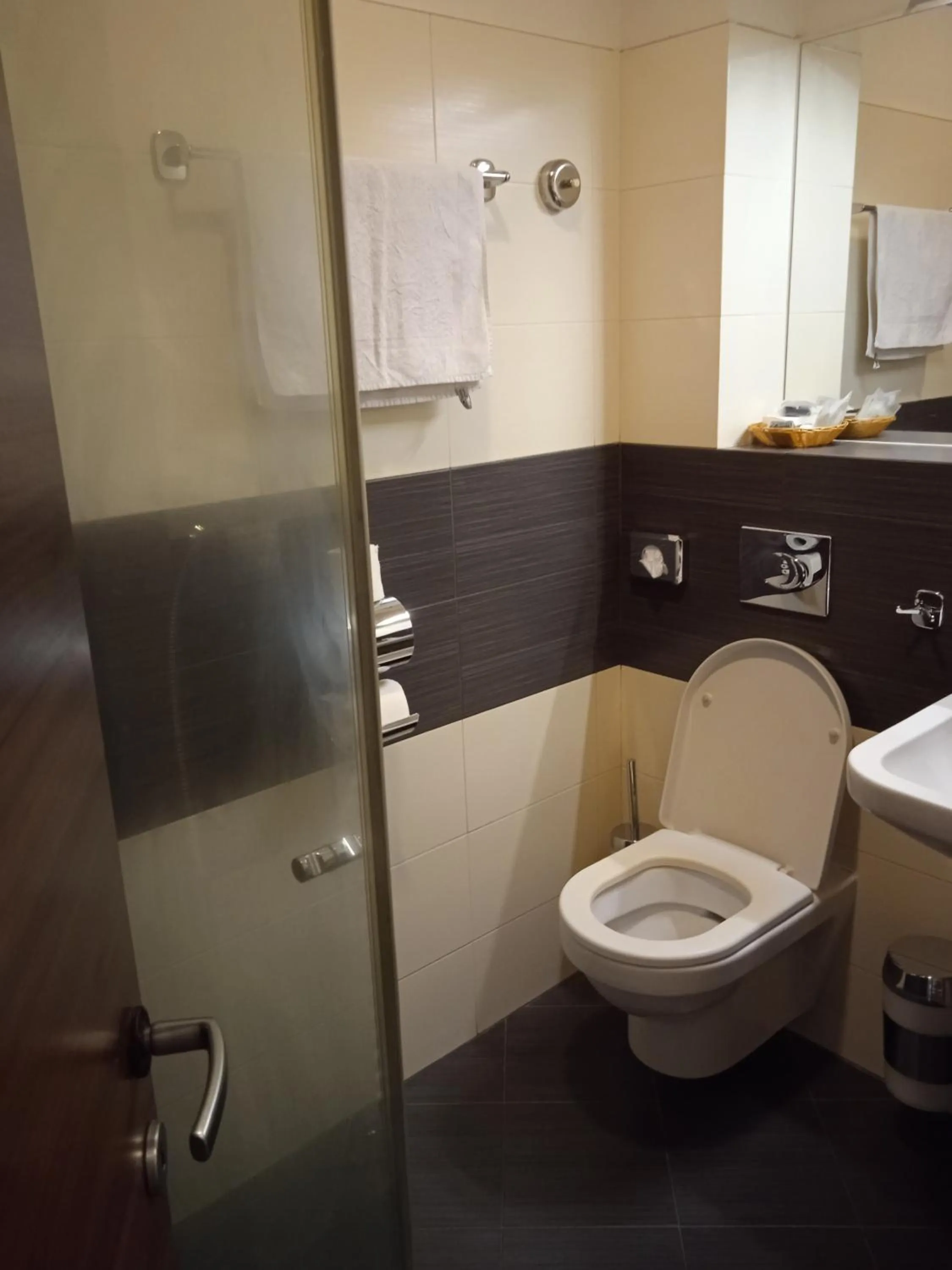 Bathroom in Hotelík Košice