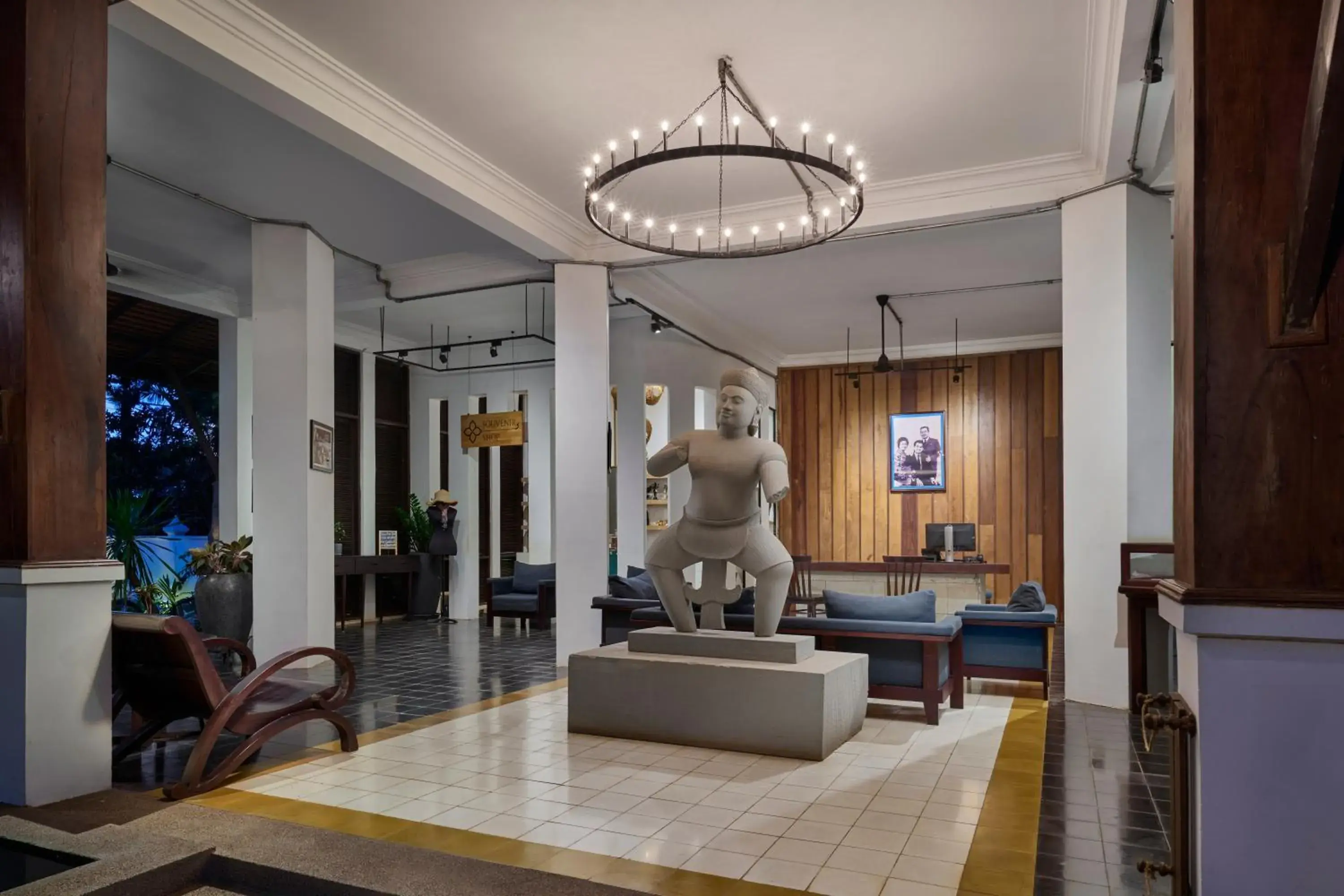 Lobby or reception in The Embassy Angkor Resort & Spa Lobby or reception in The Embassy Angkor Resort & Spa