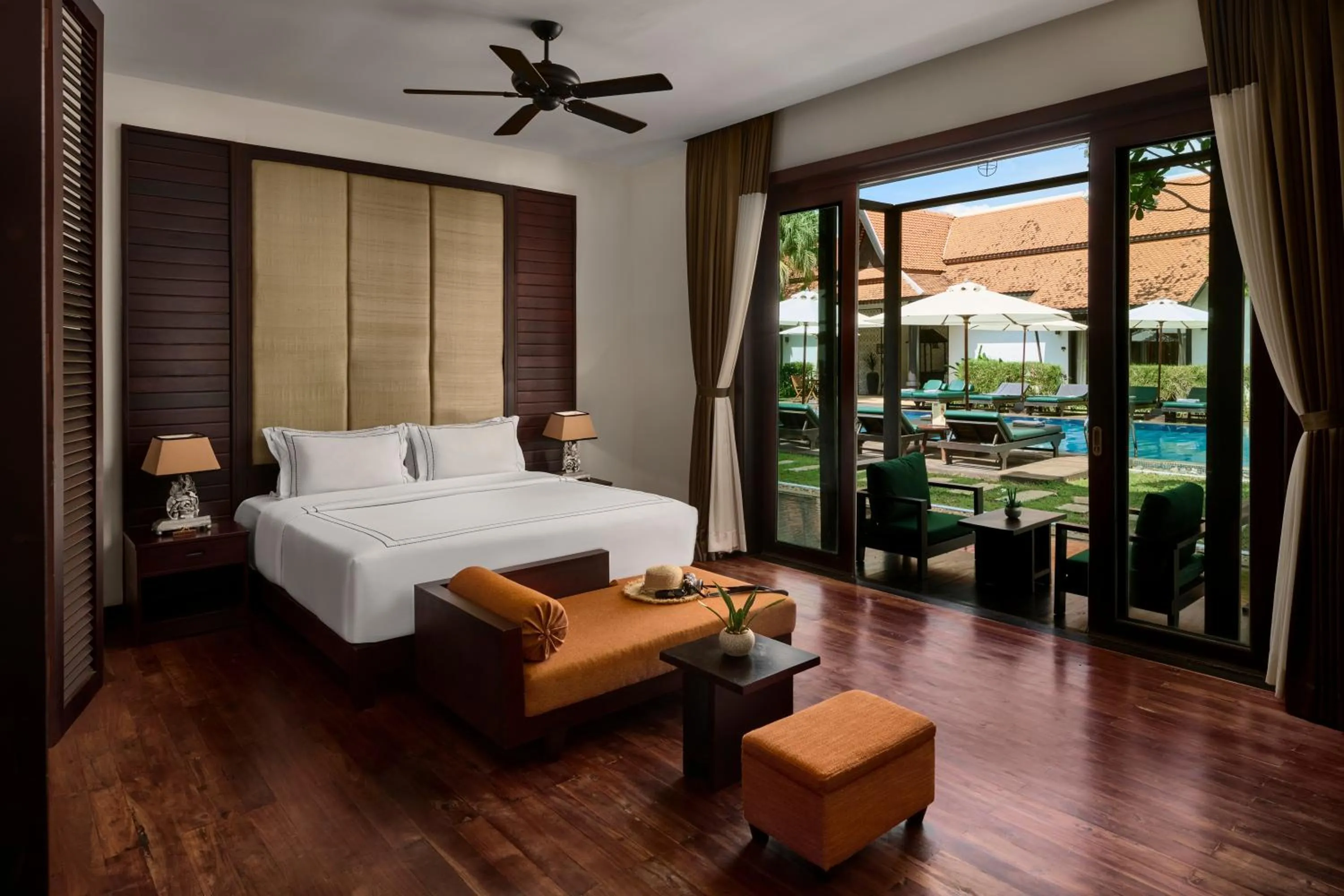 Photo of the whole room, Bed in The Embassy Angkor Resort & Spa