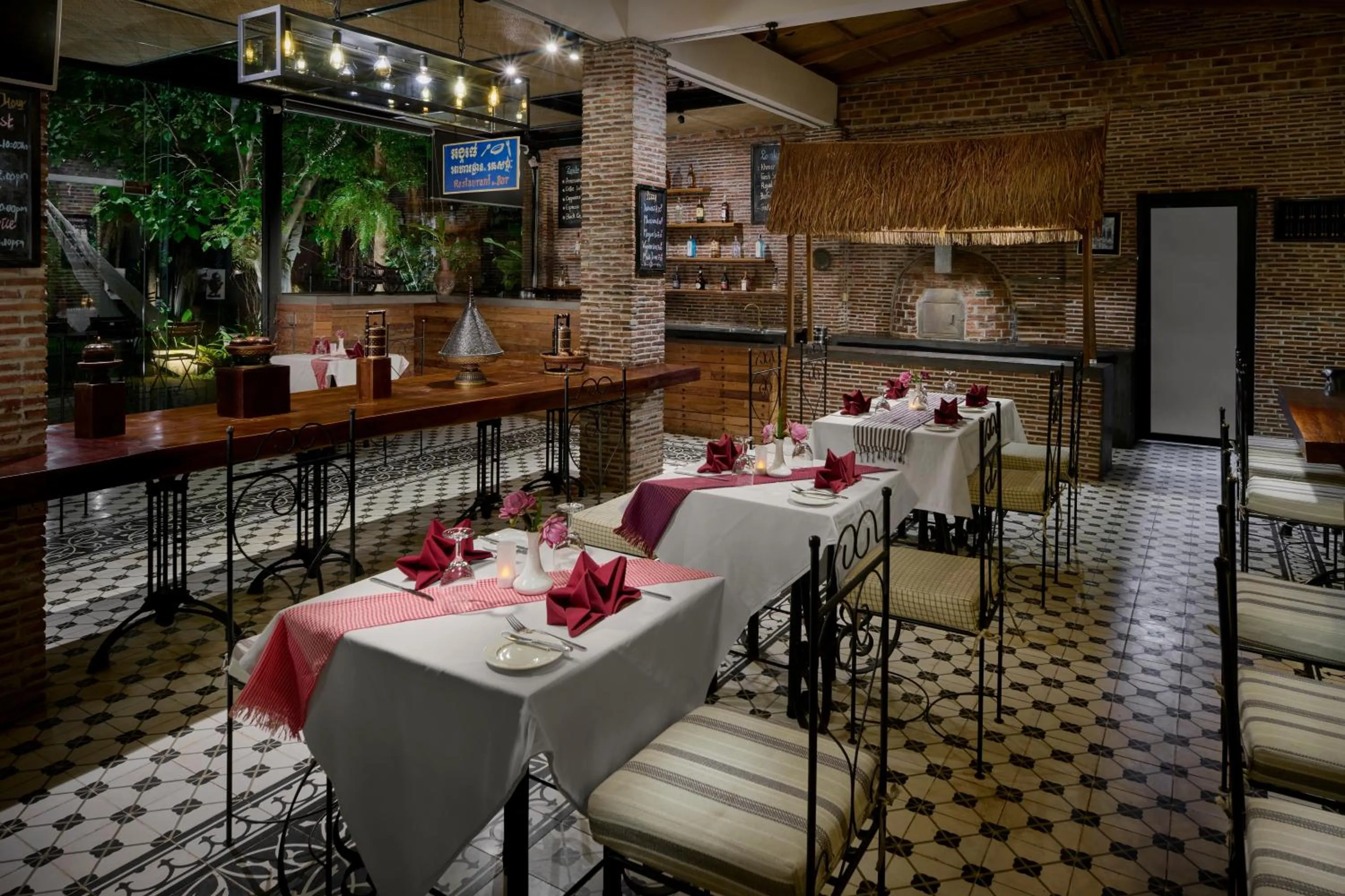 Restaurant/places to eat in The Embassy Angkor Resort & Spa