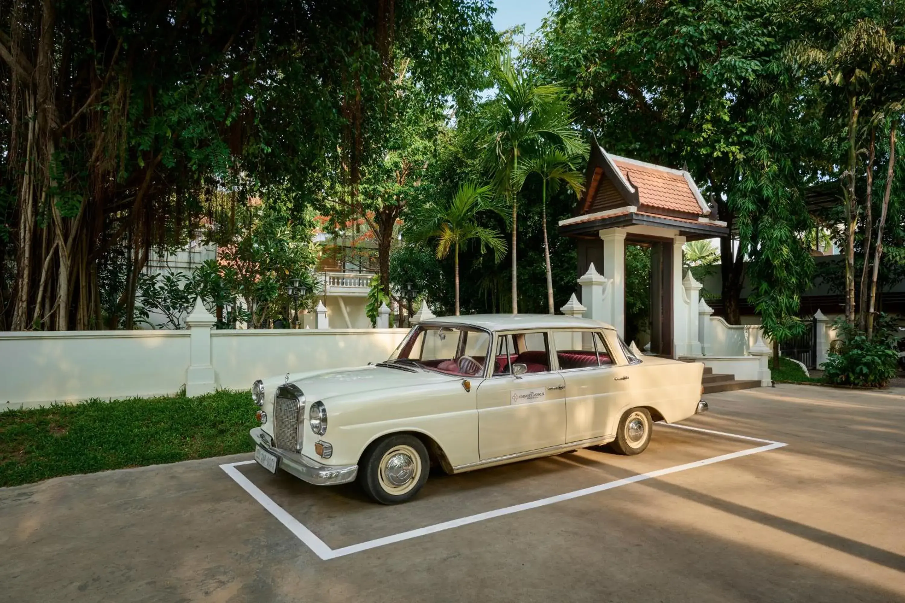 Facade/entrance in The Embassy Angkor Resort & Spa Facade/entrance in The Embassy Angkor Resort & Spa