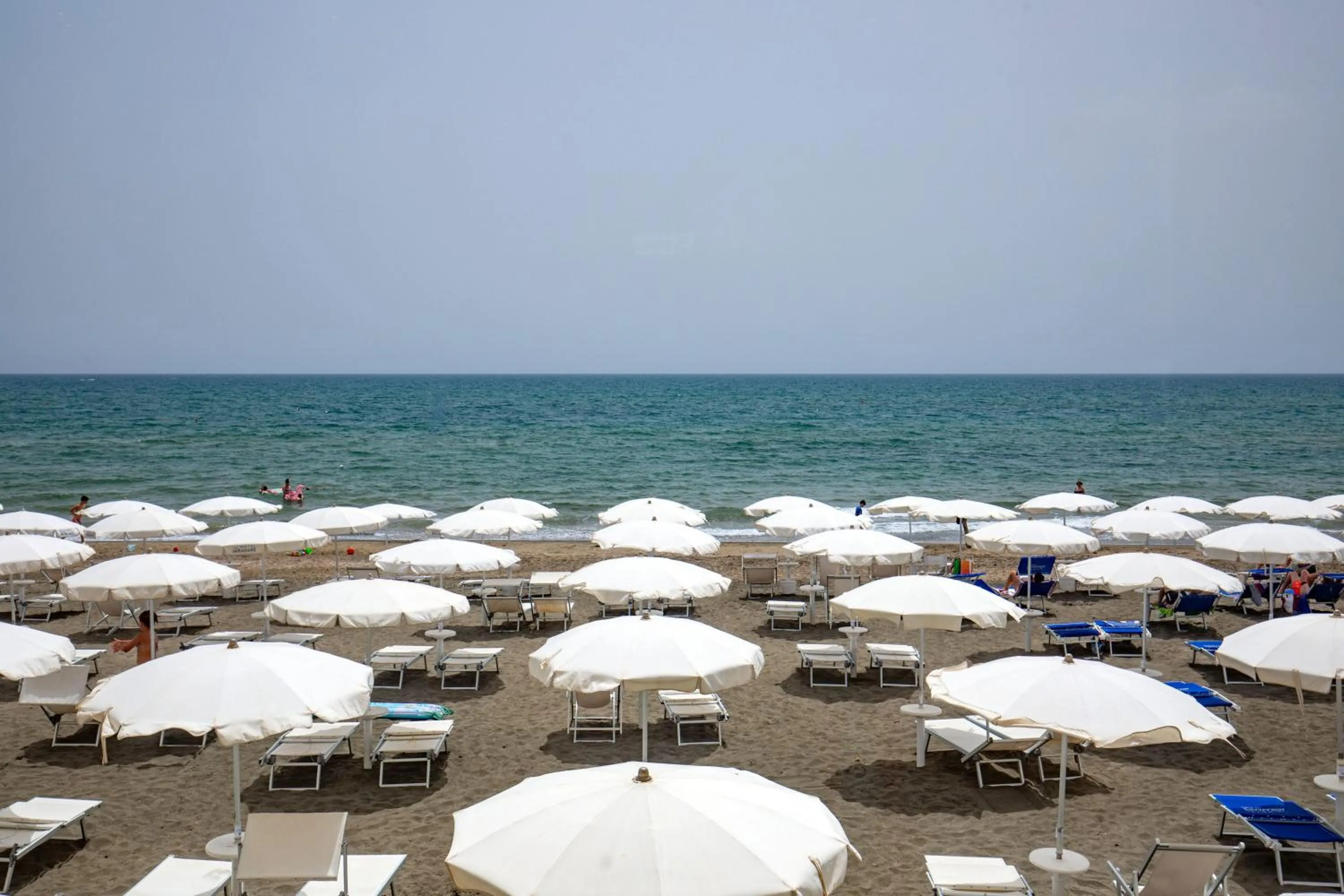 Beach in Hotel Miramare