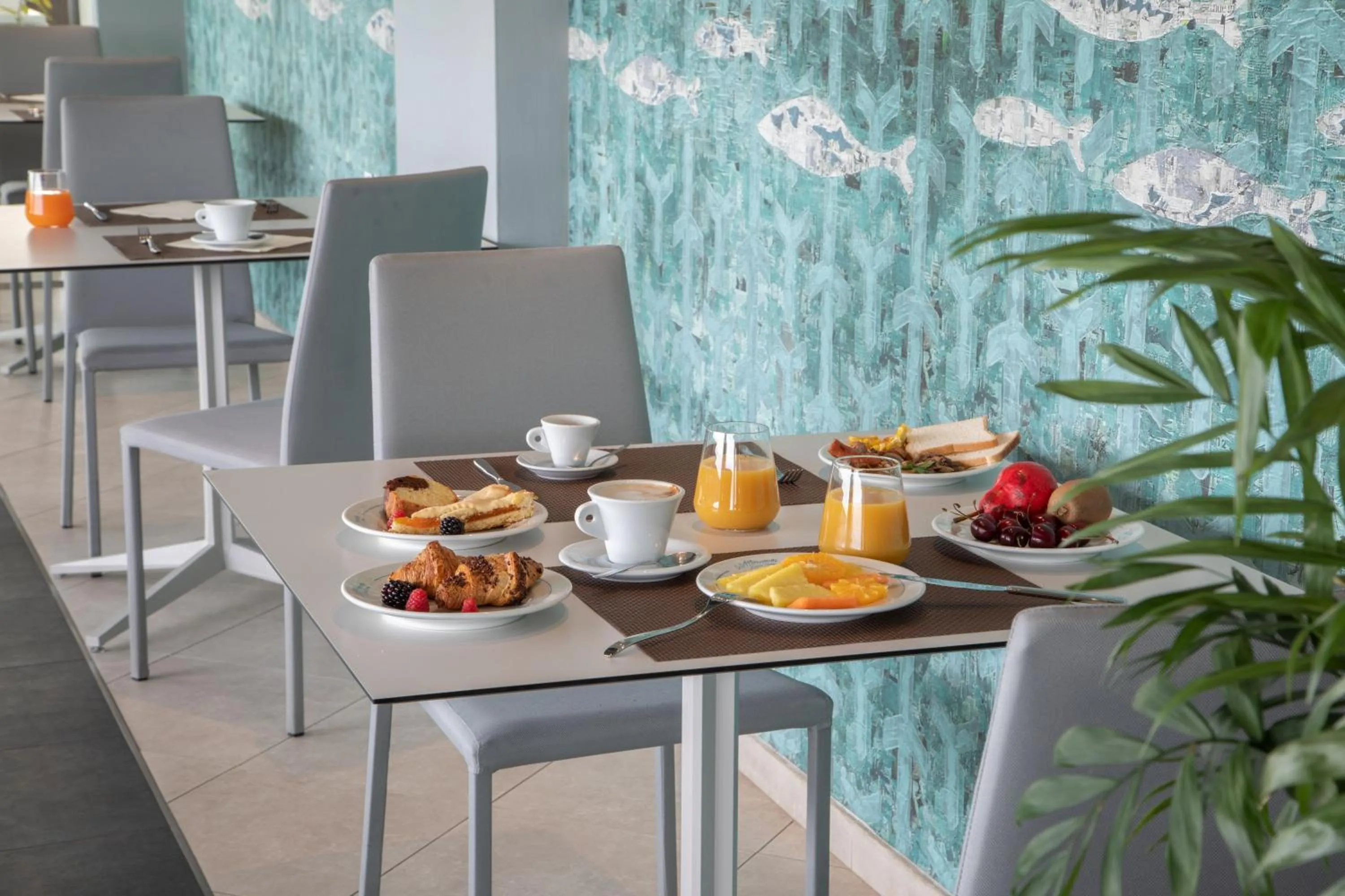 Food and drinks in Hotel Miramare