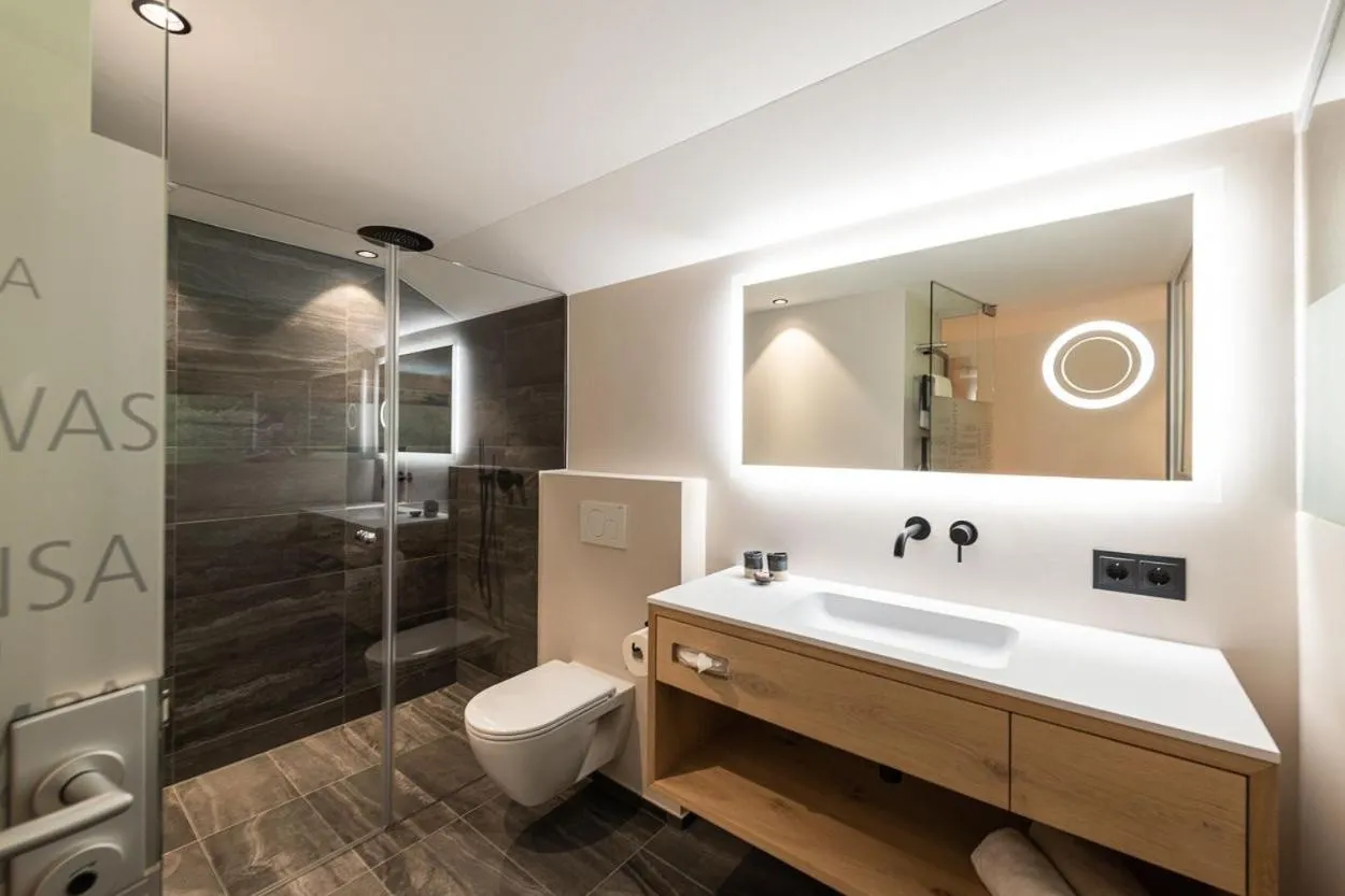 Bathroom in Hotel Bradabella - Montafon