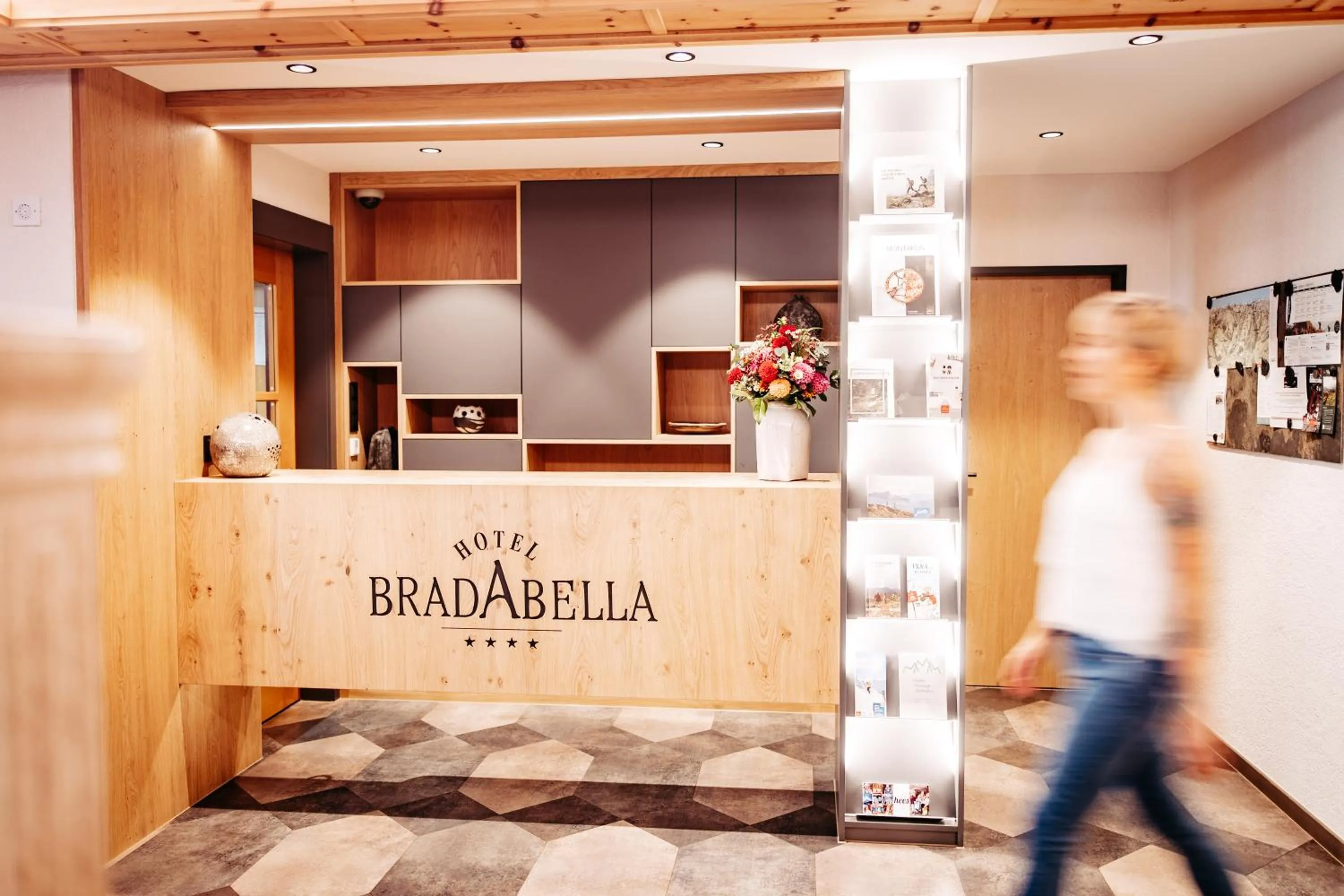 Lobby or reception in Hotel Bradabella - Montafon