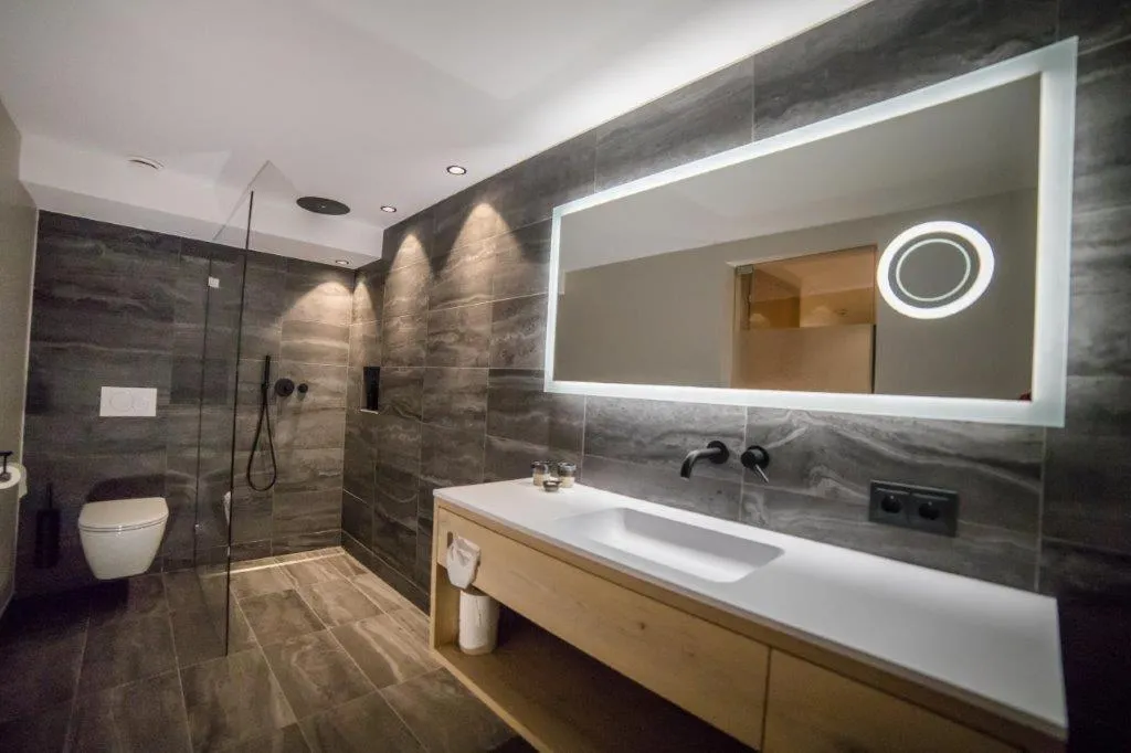 Bathroom in Hotel Bradabella - Montafon