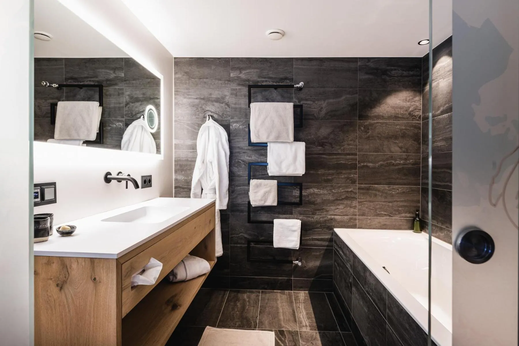 Bathroom in Hotel Bradabella - Montafon
