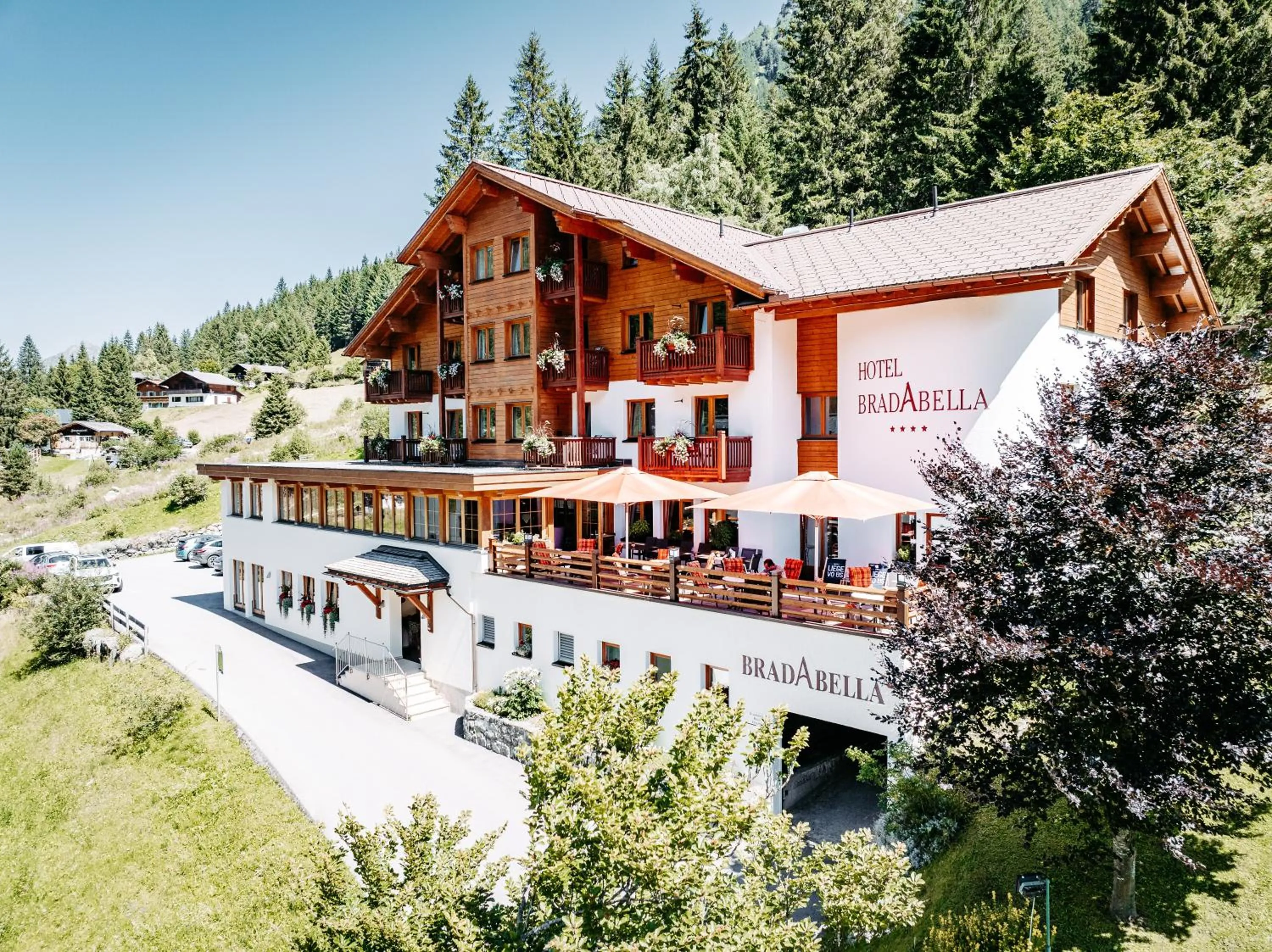 Property building in Hotel Bradabella - Montafon