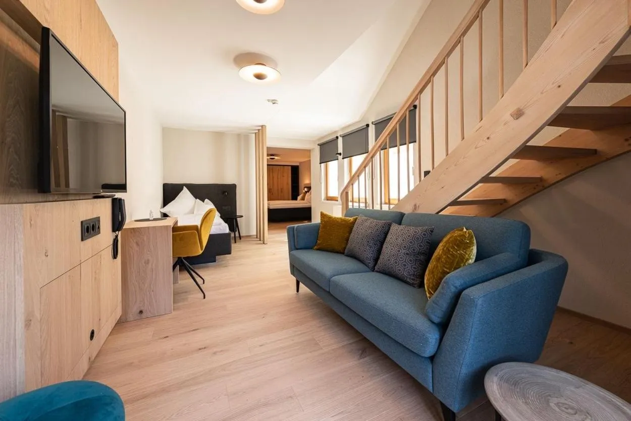 Living room in Hotel Bradabella - Montafon