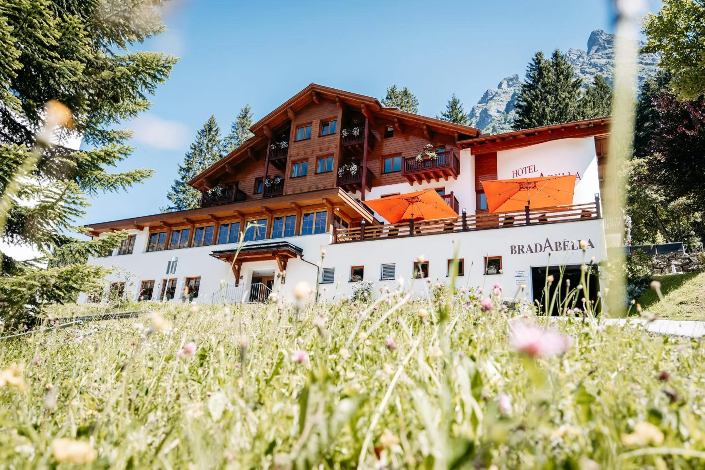 Property building in Hotel Bradabella - Montafon