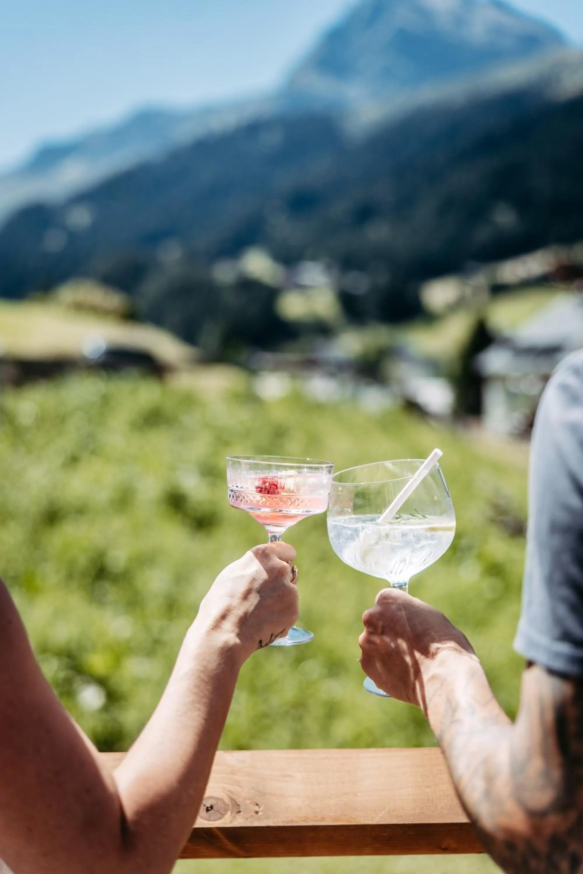 Balcony/Terrace in Hotel Bradabella - Montafon
