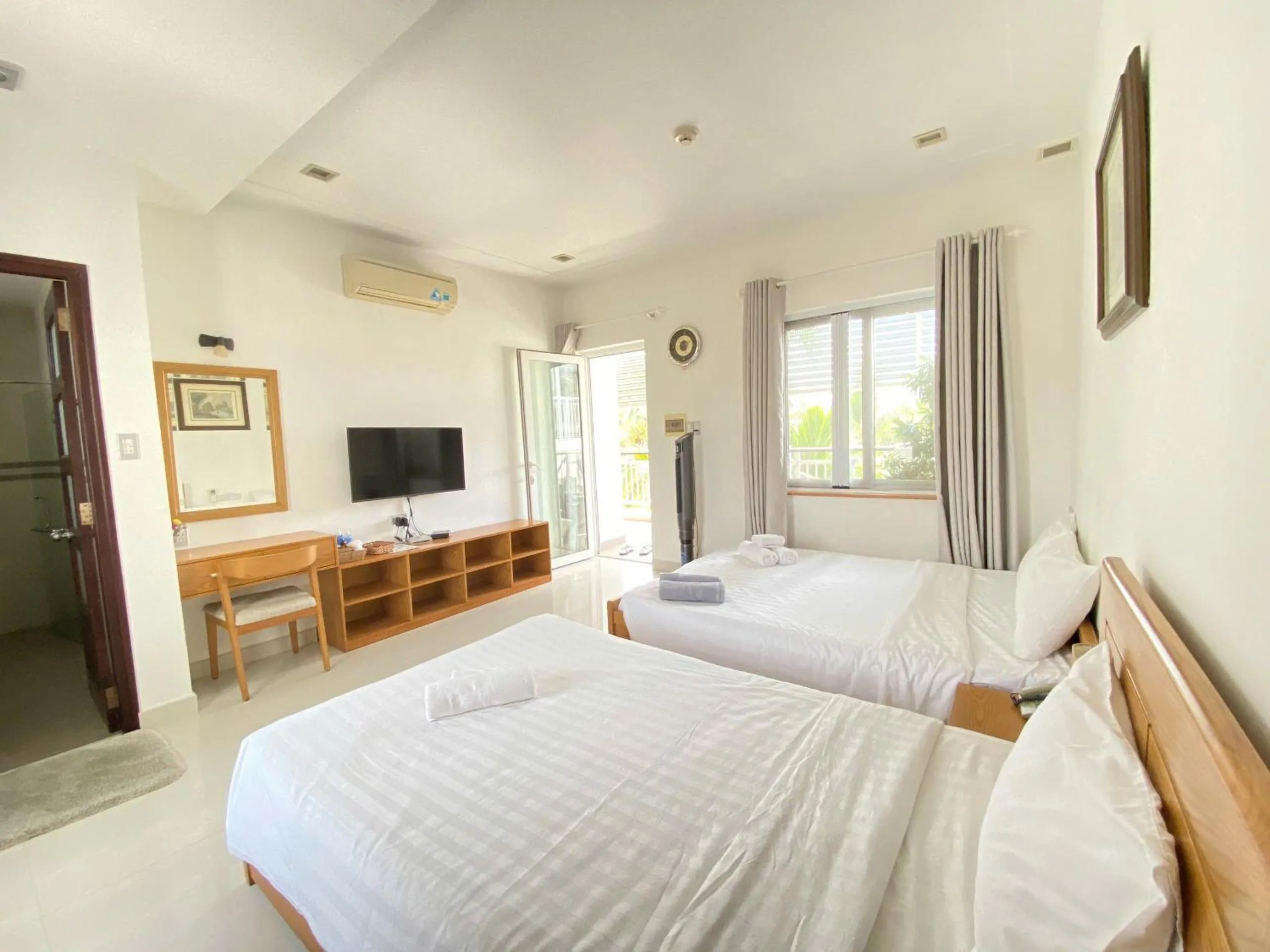 Bed in Qli Hotel Muine