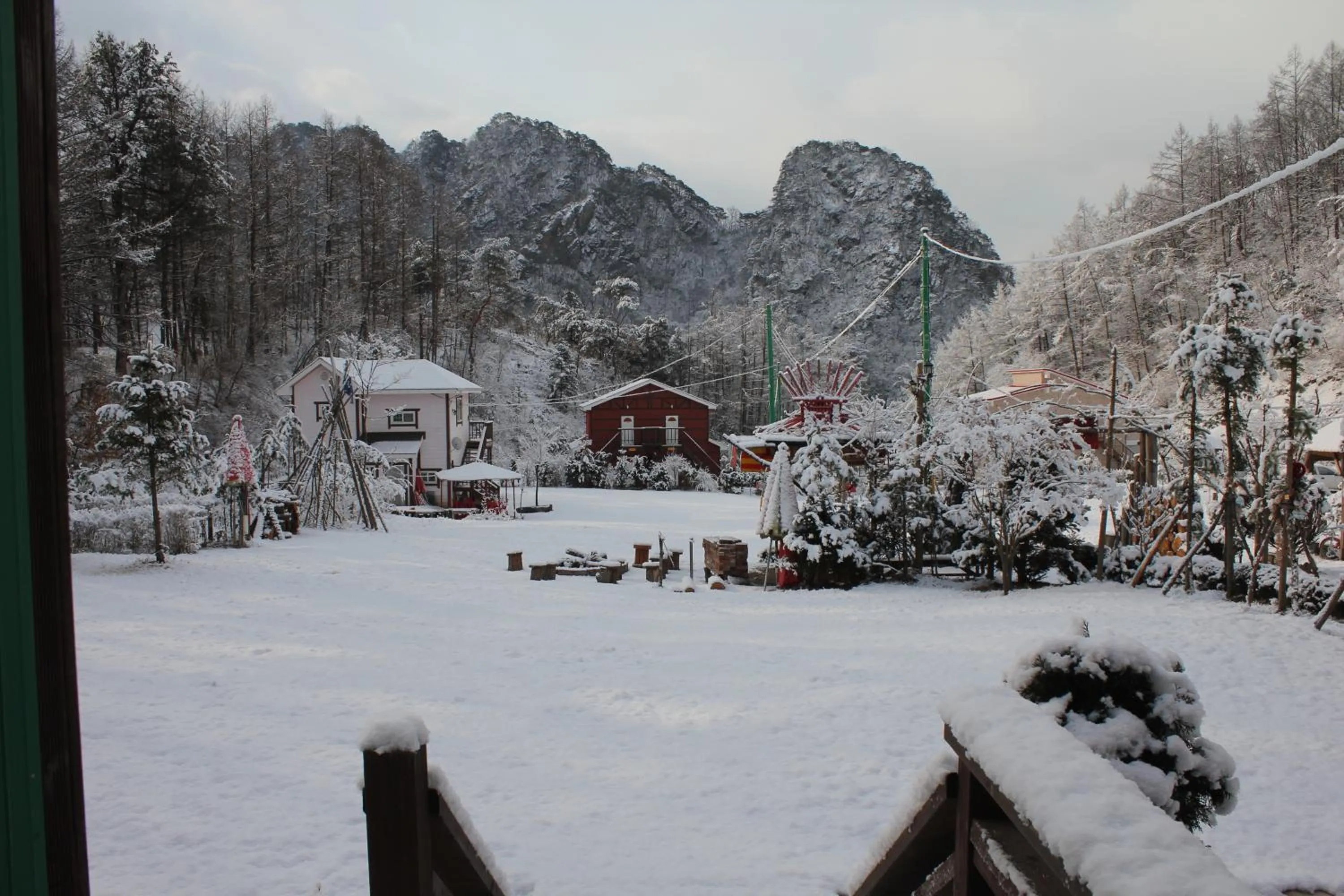 Garden view in Heidi Korea