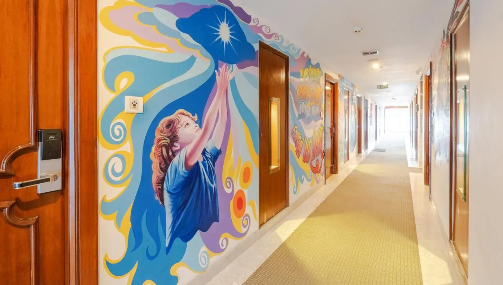 Property building in SFO Hotel and Suites Property building in SFO Hotel and Suites