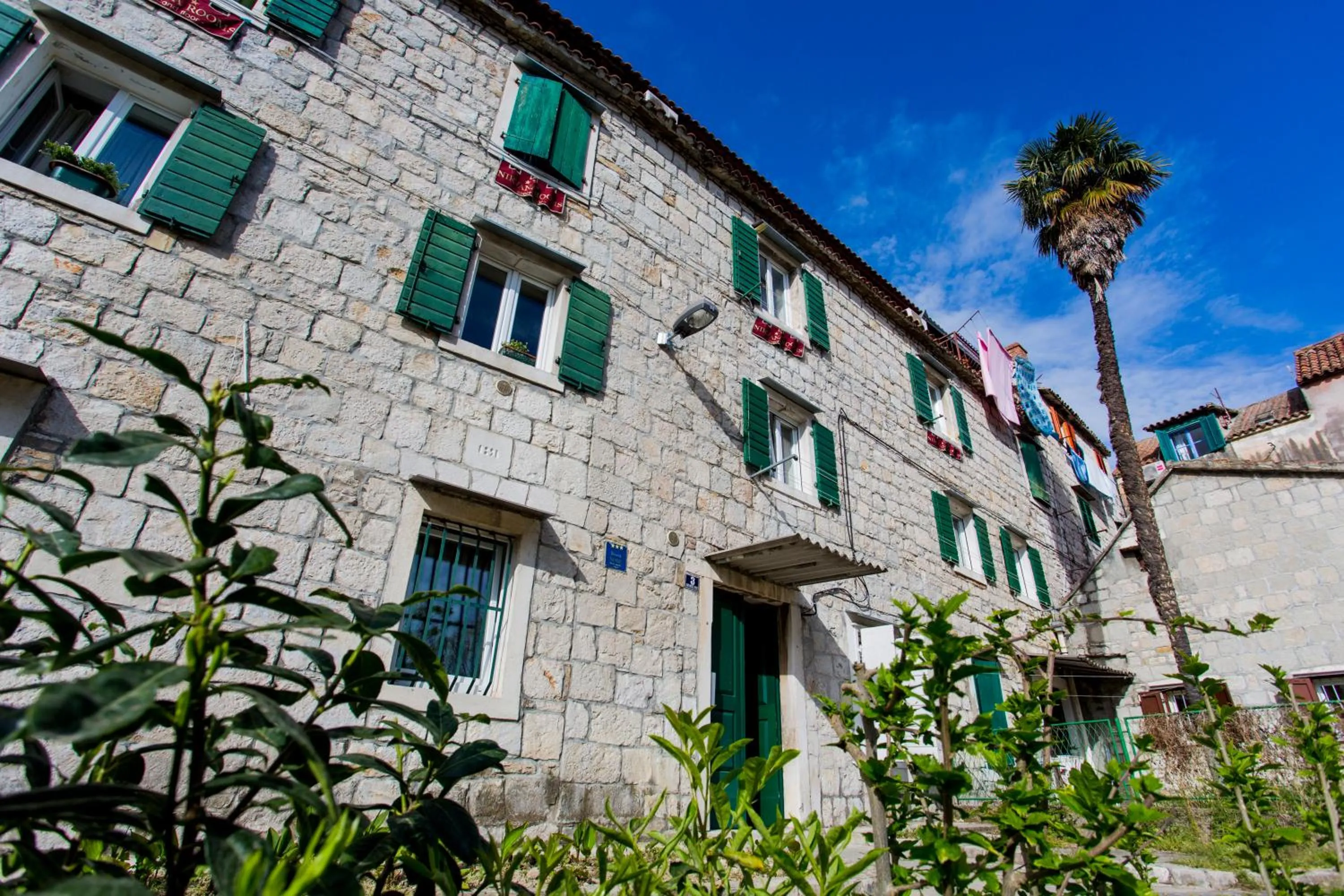 Facade/entrance in Nirvana Rooms & Apartments