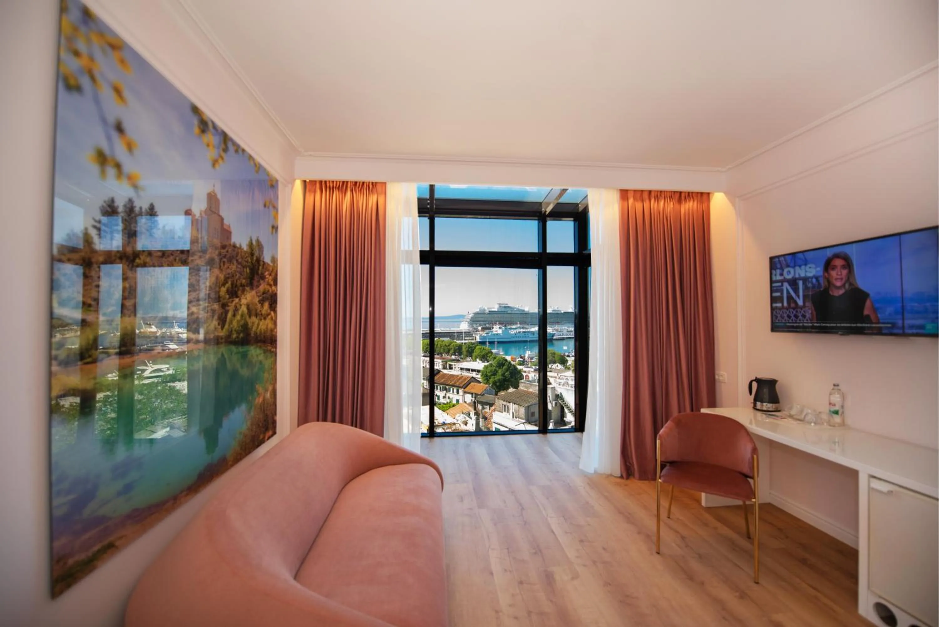 Living room in Hotel Luxe