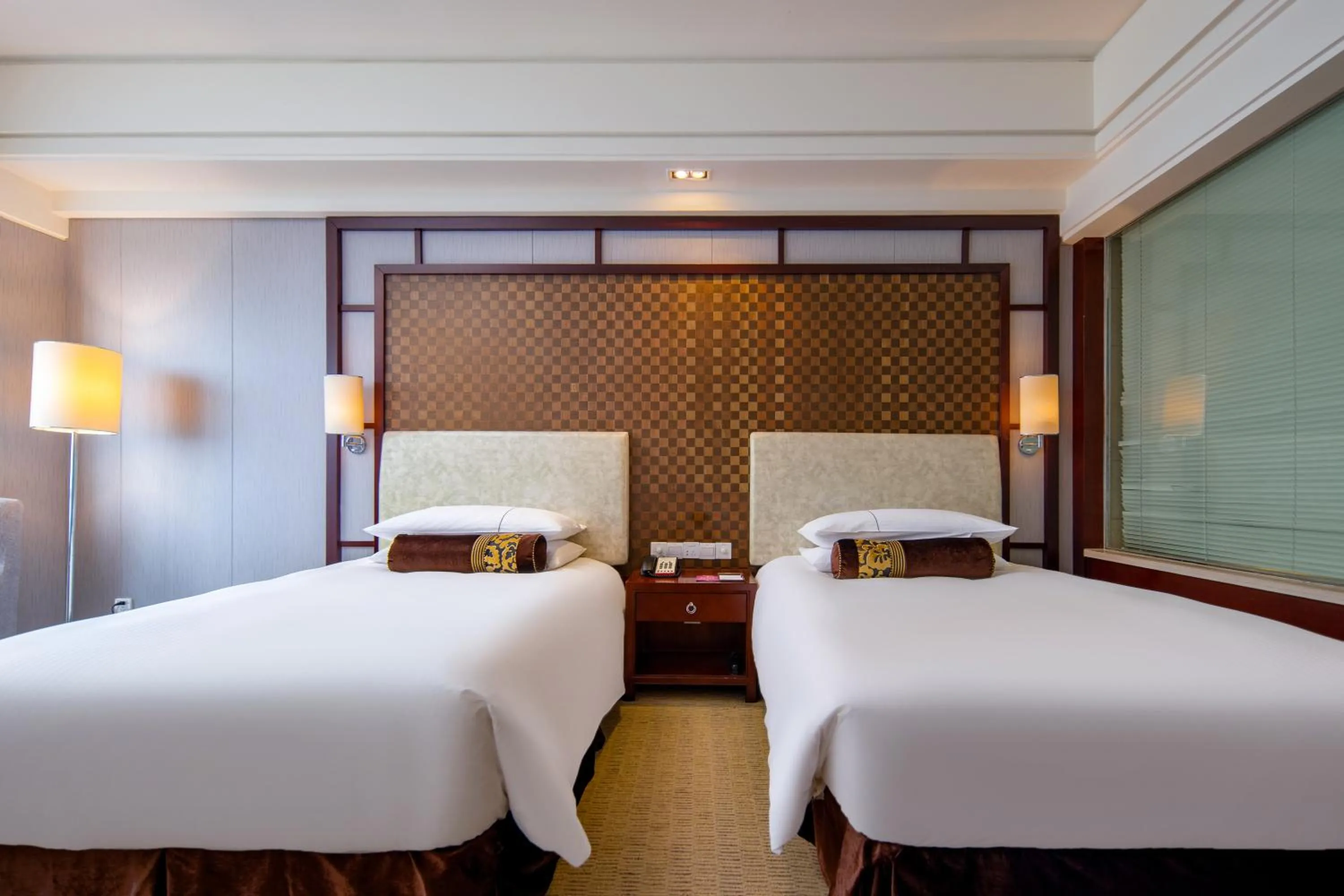 Bed in Haiwaihai Grand Hotel Ma'anshan