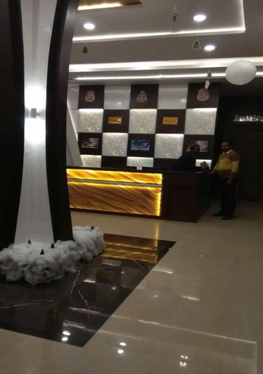 Lobby or reception in Hotel Nand Residency